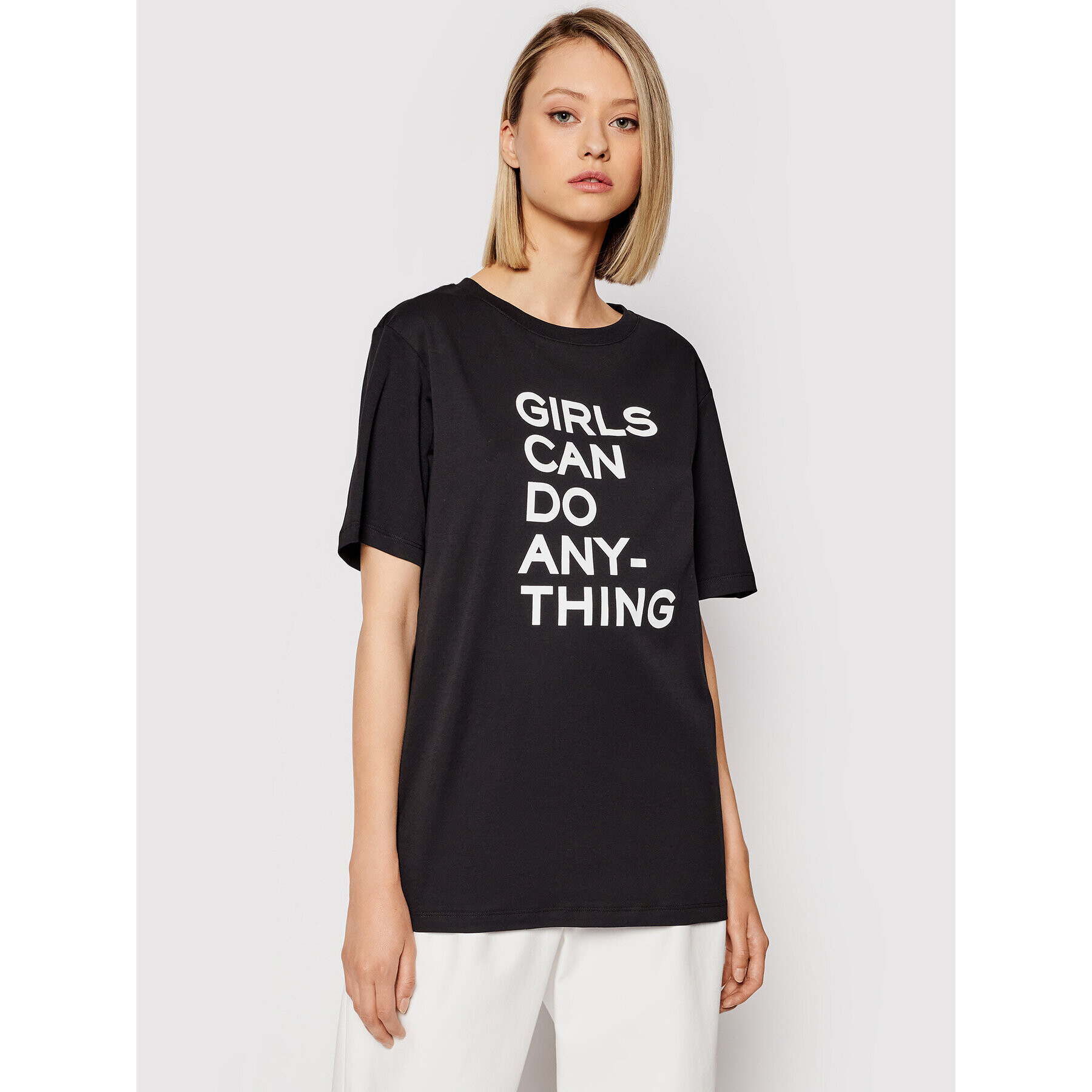 Zadig&Voltaire Тишърт Bella PWGTR1801F Черен Regular Fit - Pepit.bg