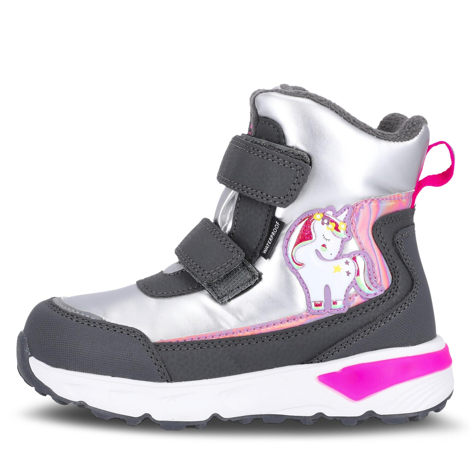 ZigZag Апрески Hidol Kids Boot w/Lights WP Z234125 Сив - Pepit.bg