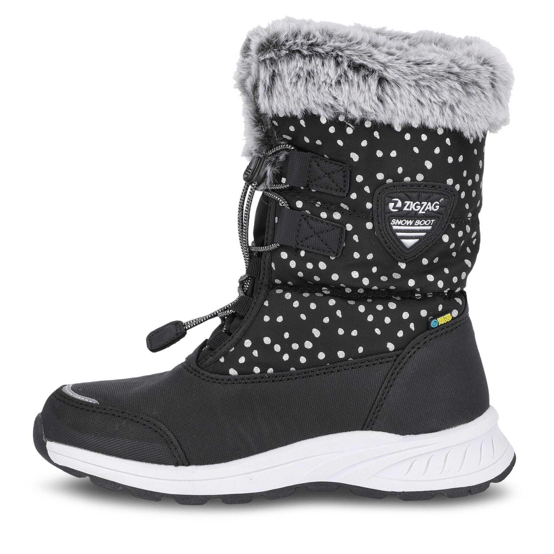 ZigZag Апрески Wesend Kids Winterboot WP Z214263 Черен - Pepit.bg