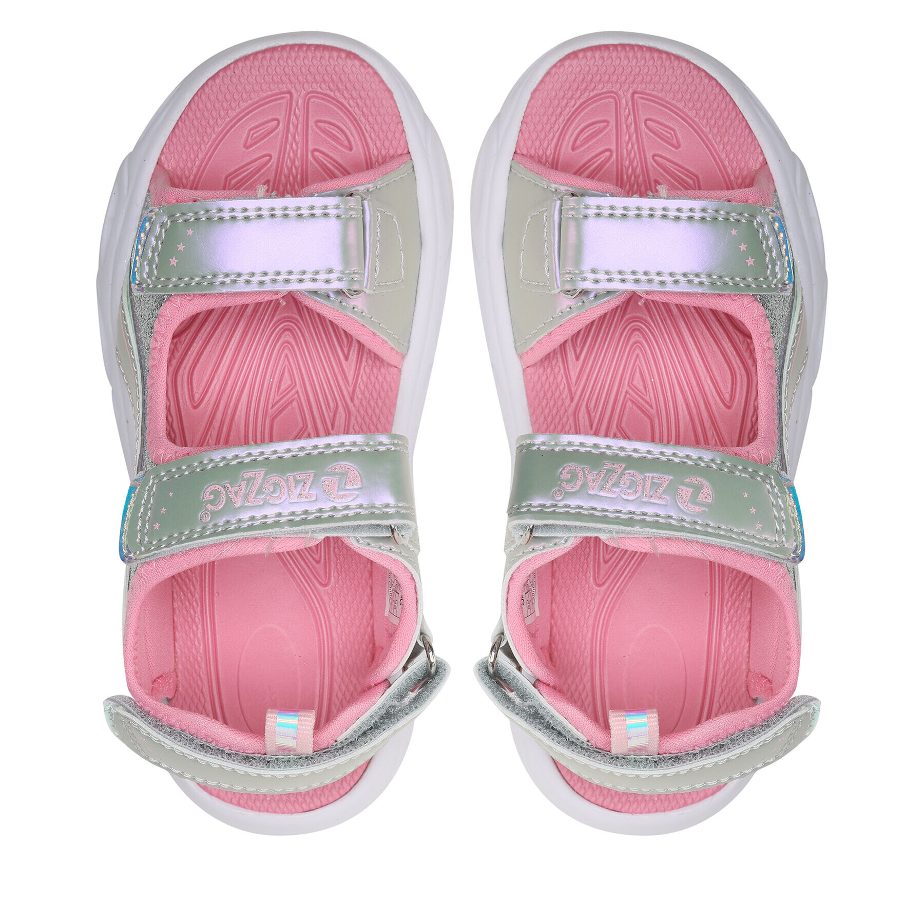 ZigZag Сандали Kaptasia Kids Sandal W/Lights Z232283 Сив - Pepit.bg