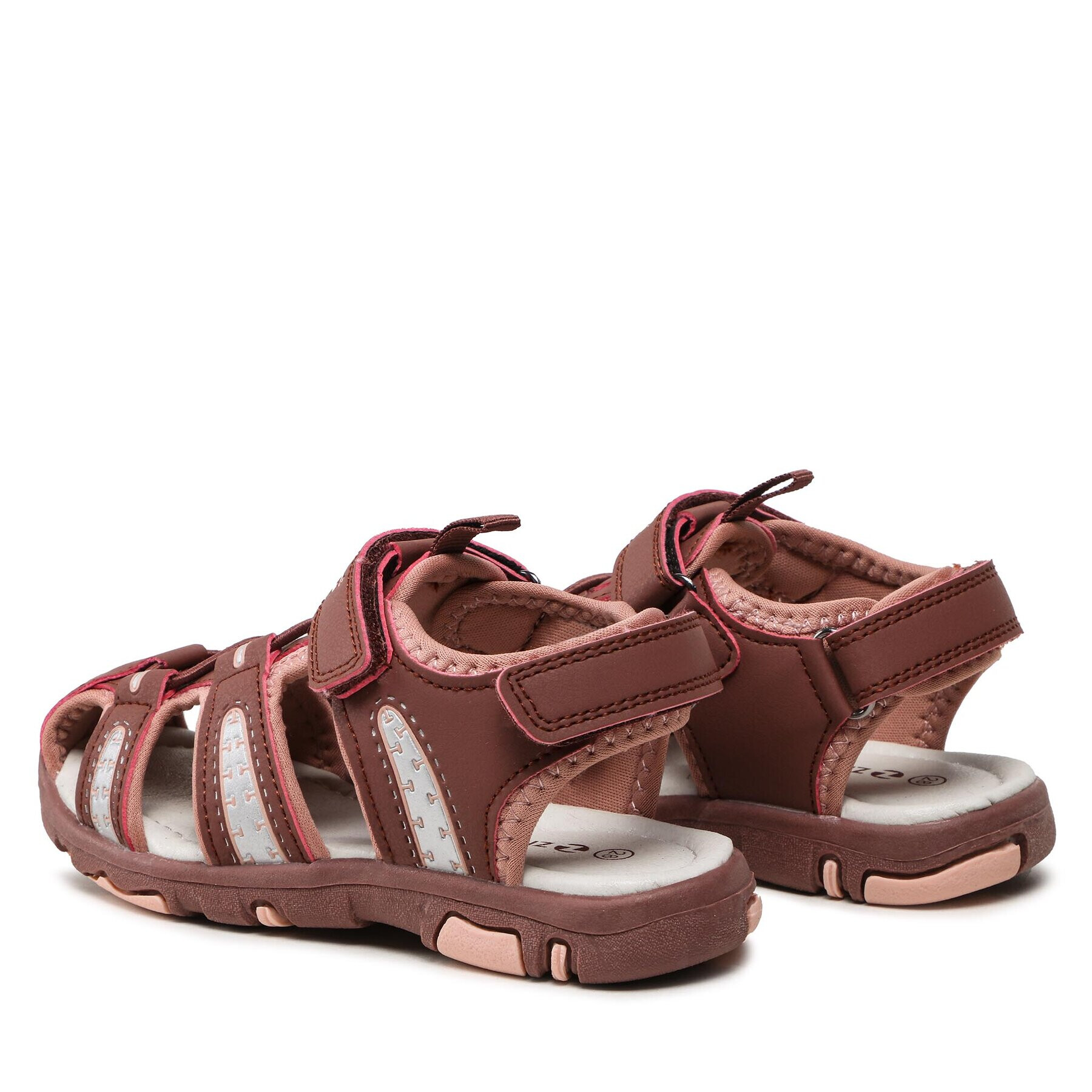 ZigZag Сандали Konha kids Closed Toe Sandal Z232303 Кафяв - Pepit.bg