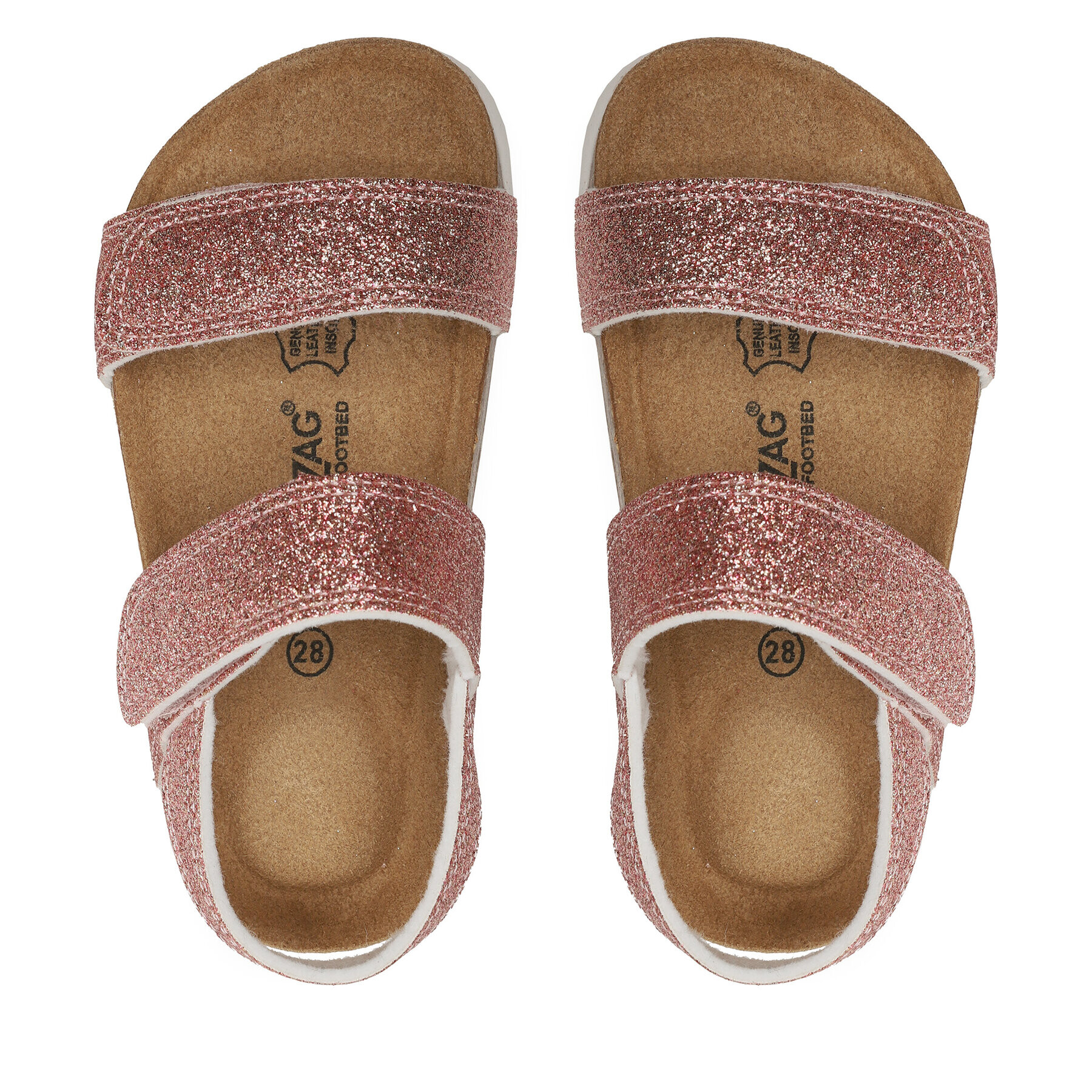 ZigZag Сандали Tongba Kids Cork Sandal Z212268 Розов - Pepit.bg