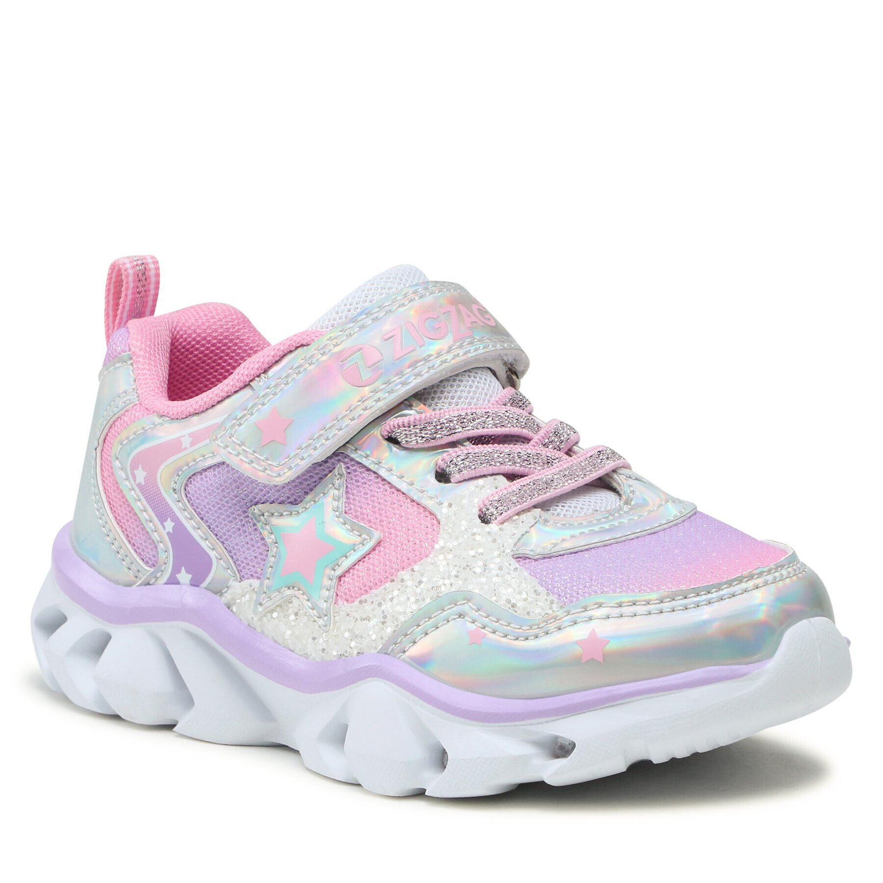 ZigZag Сникърси Saserta Kids Shoe w/Lights Z234130 Сив - Pepit.bg