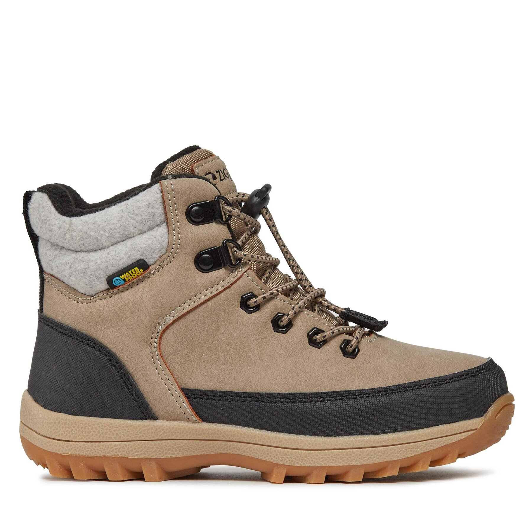 ZigZag Туристически Aenaide Kids Boot WP Z234119 Бежов - Pepit.bg