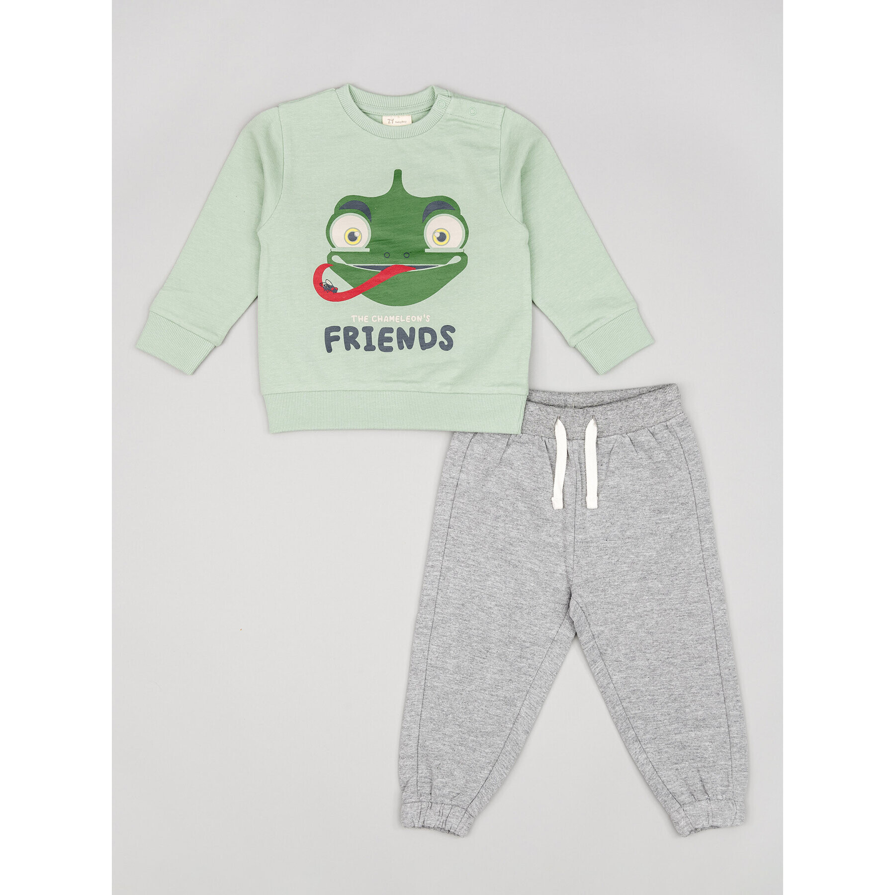 Zippy Анцуг ZBBAP0601 23001 Зелен Regular Fit - Pepit.bg