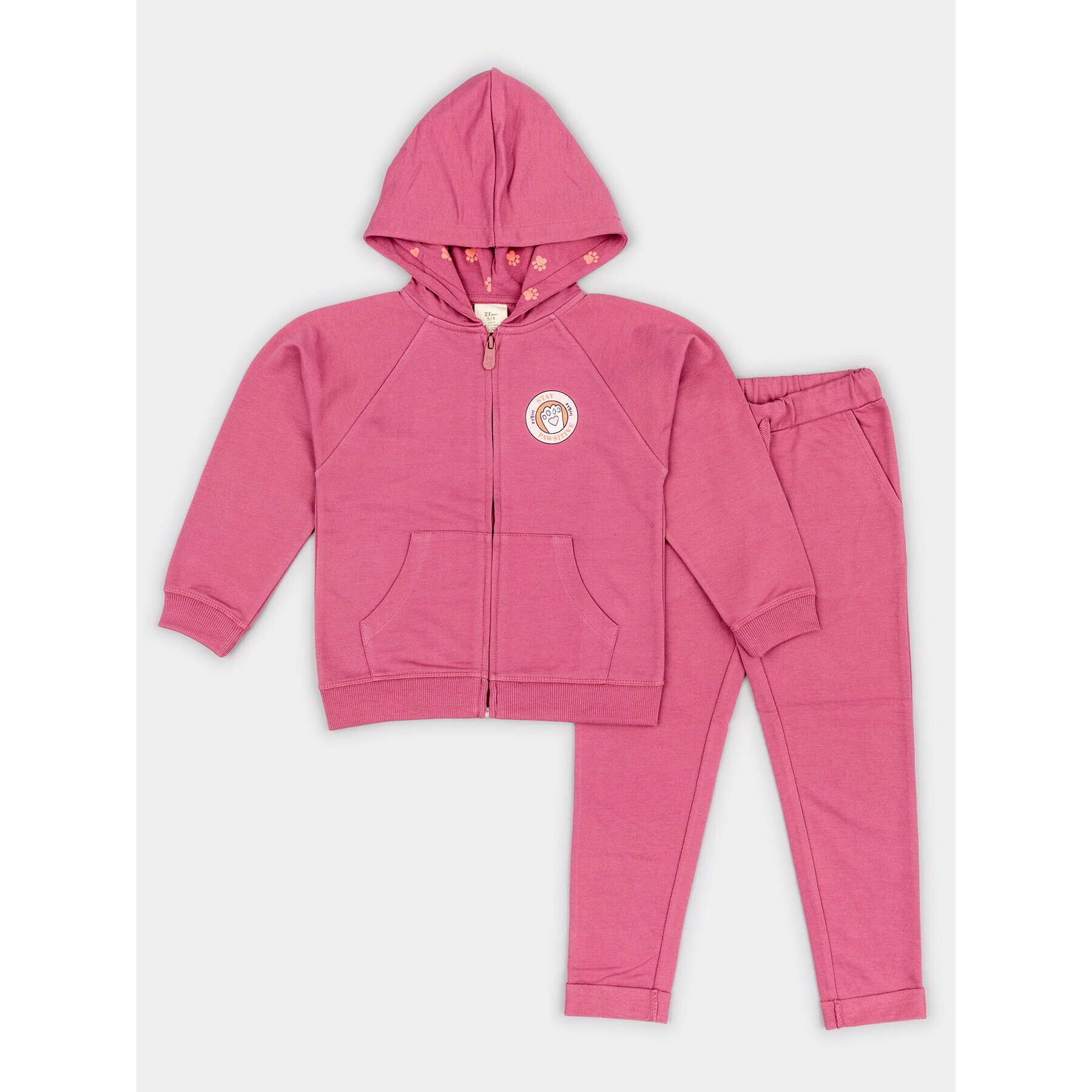 Zippy Анцуг ZKGAP0601 23006 Розов Regular Fit - Pepit.bg