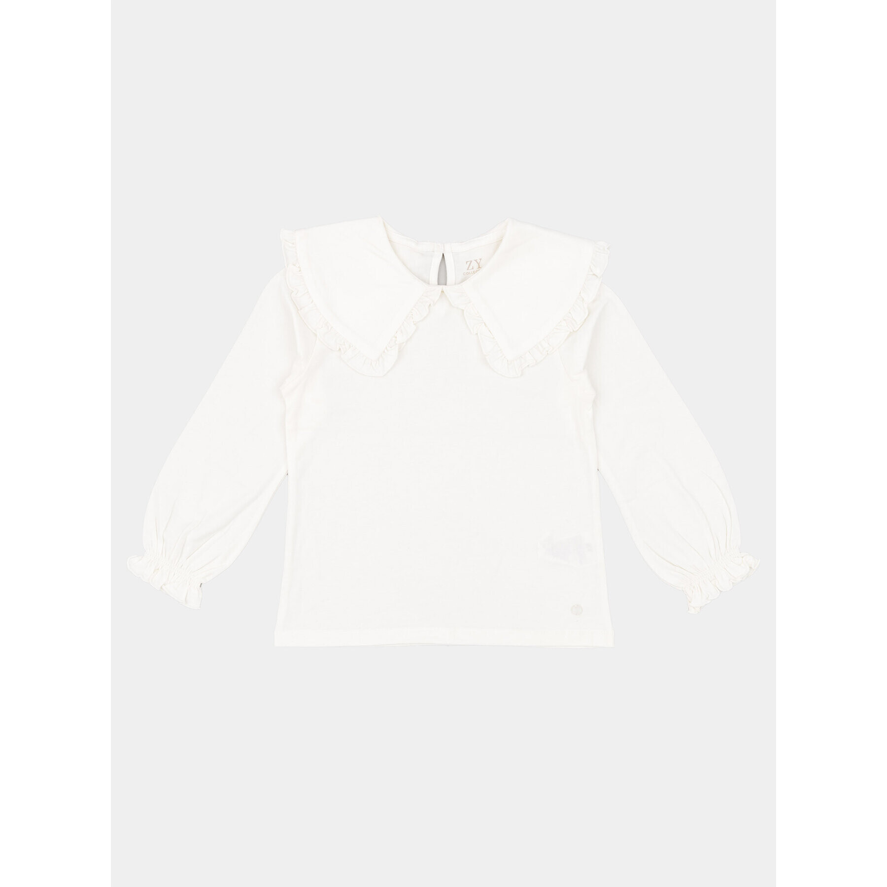 Zippy Блуза ZKGAP0303 23105 Бял Regular Fit - Pepit.bg