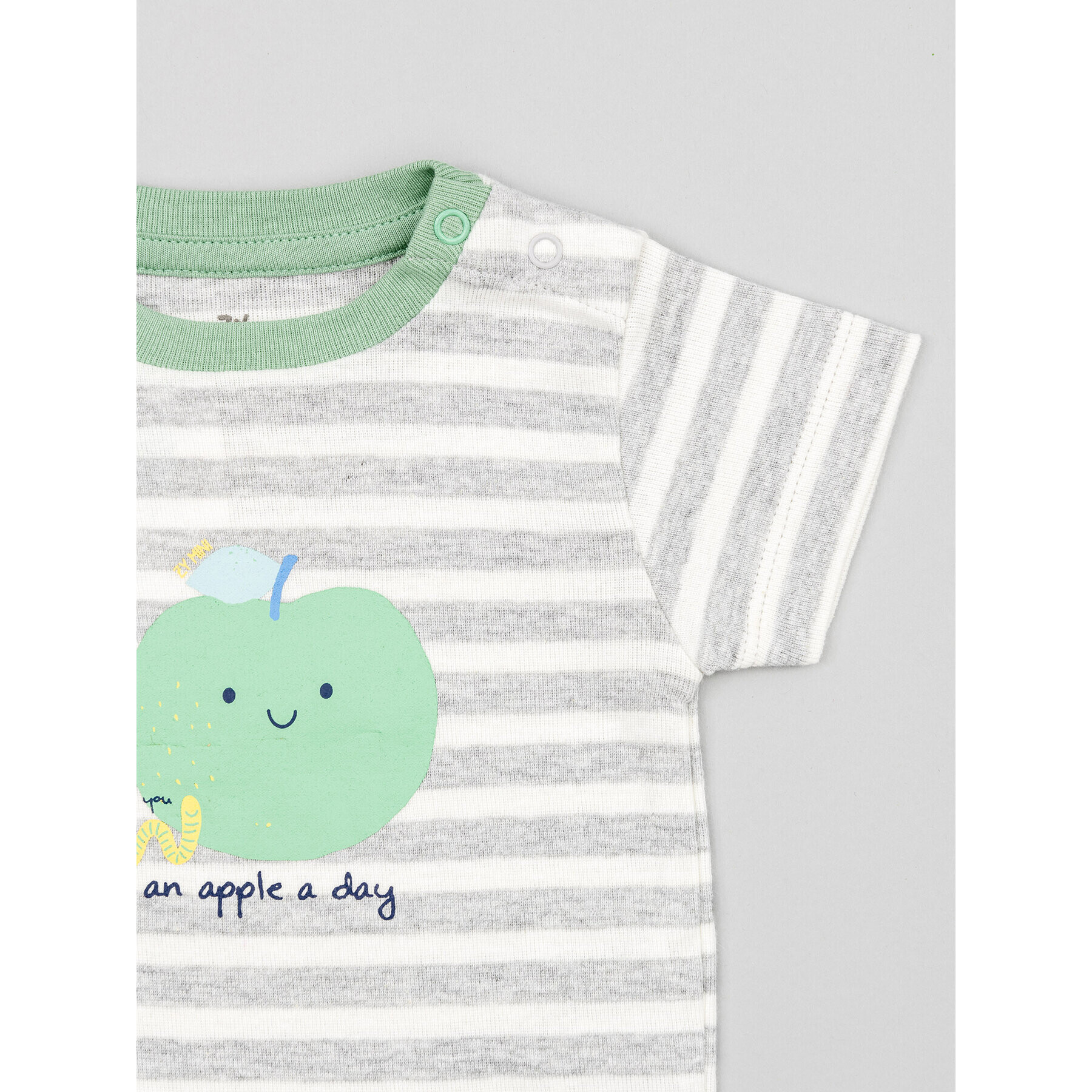 Zippy Детско боди ZNBAP0304 23005 Сив Regular Fit - Pepit.bg