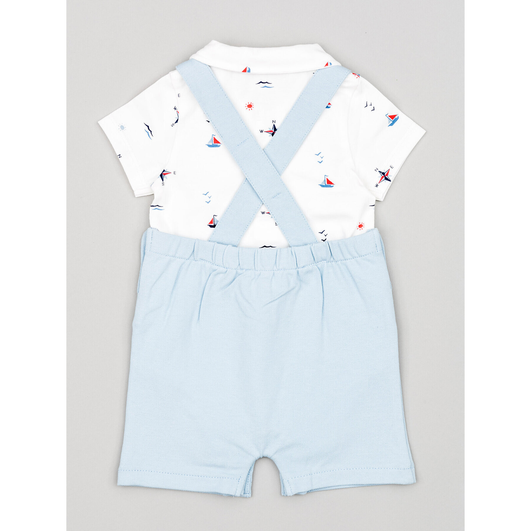 Zippy Детско боди ZNBAP0602 23002 Син Regular Fit - Pepit.bg