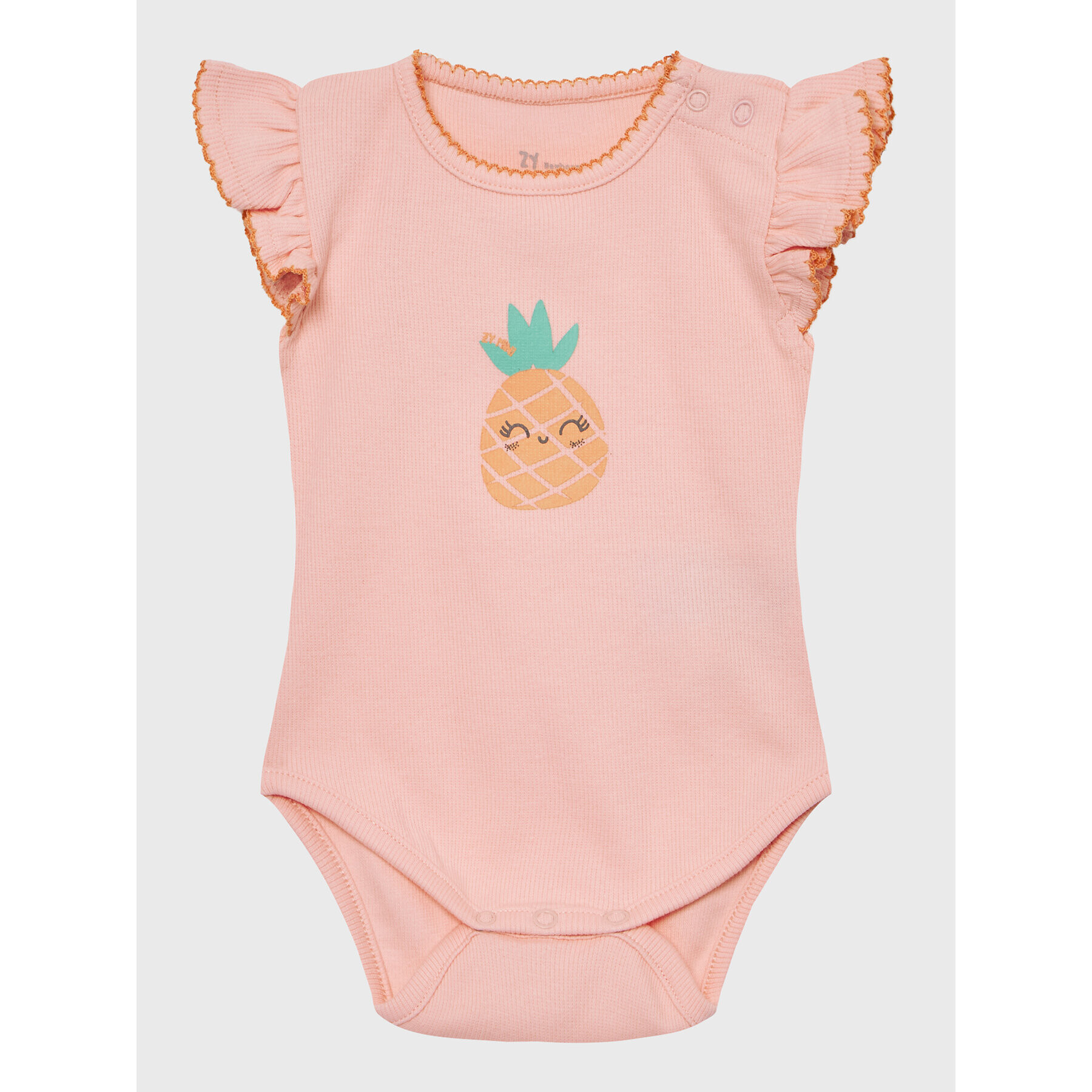 Zippy Детско боди ZNGAP0304 23006 Розов Regular Fit - Pepit.bg