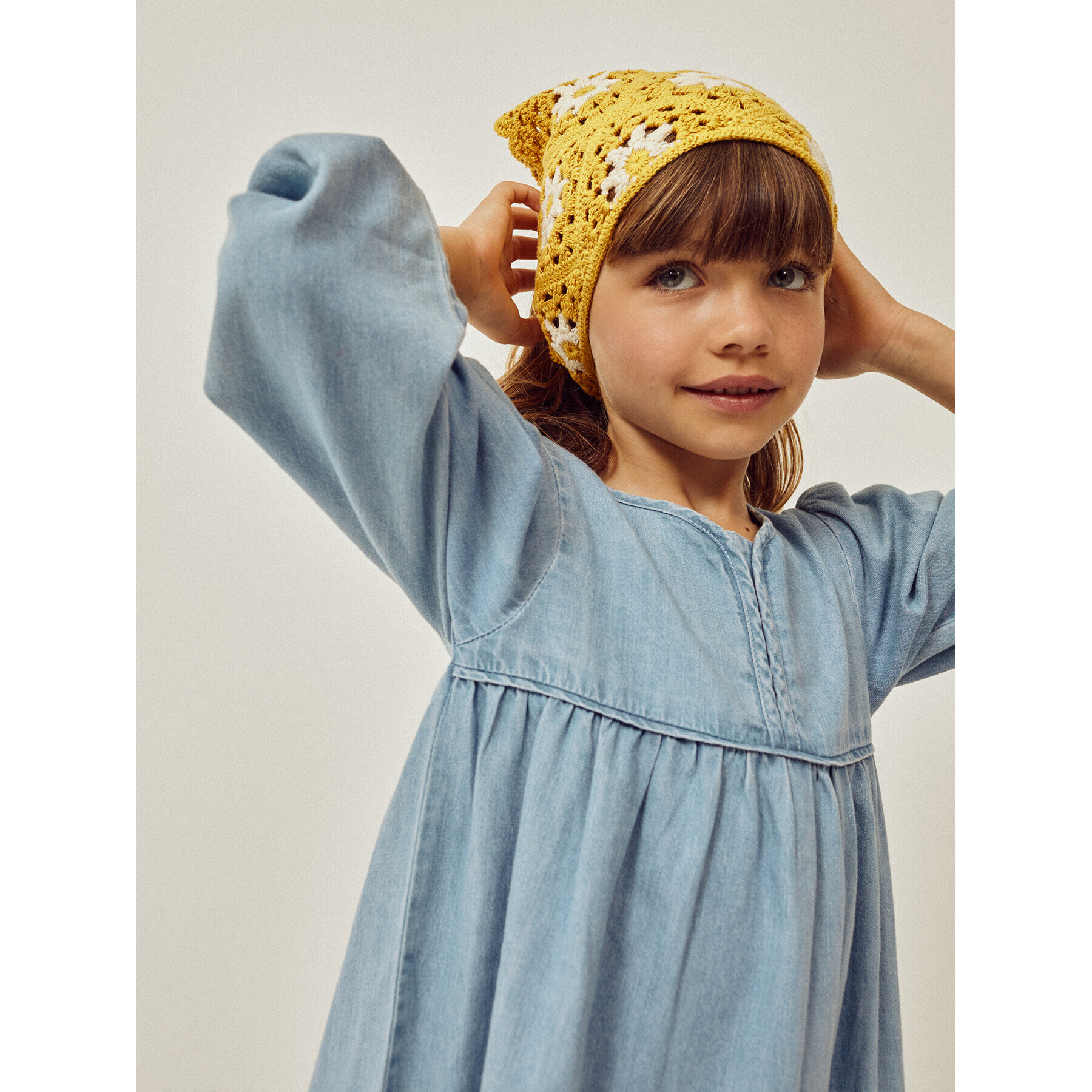 Zippy Дънкова рокля ZKGAP0501 23022 Син Regular Fit - Pepit.bg