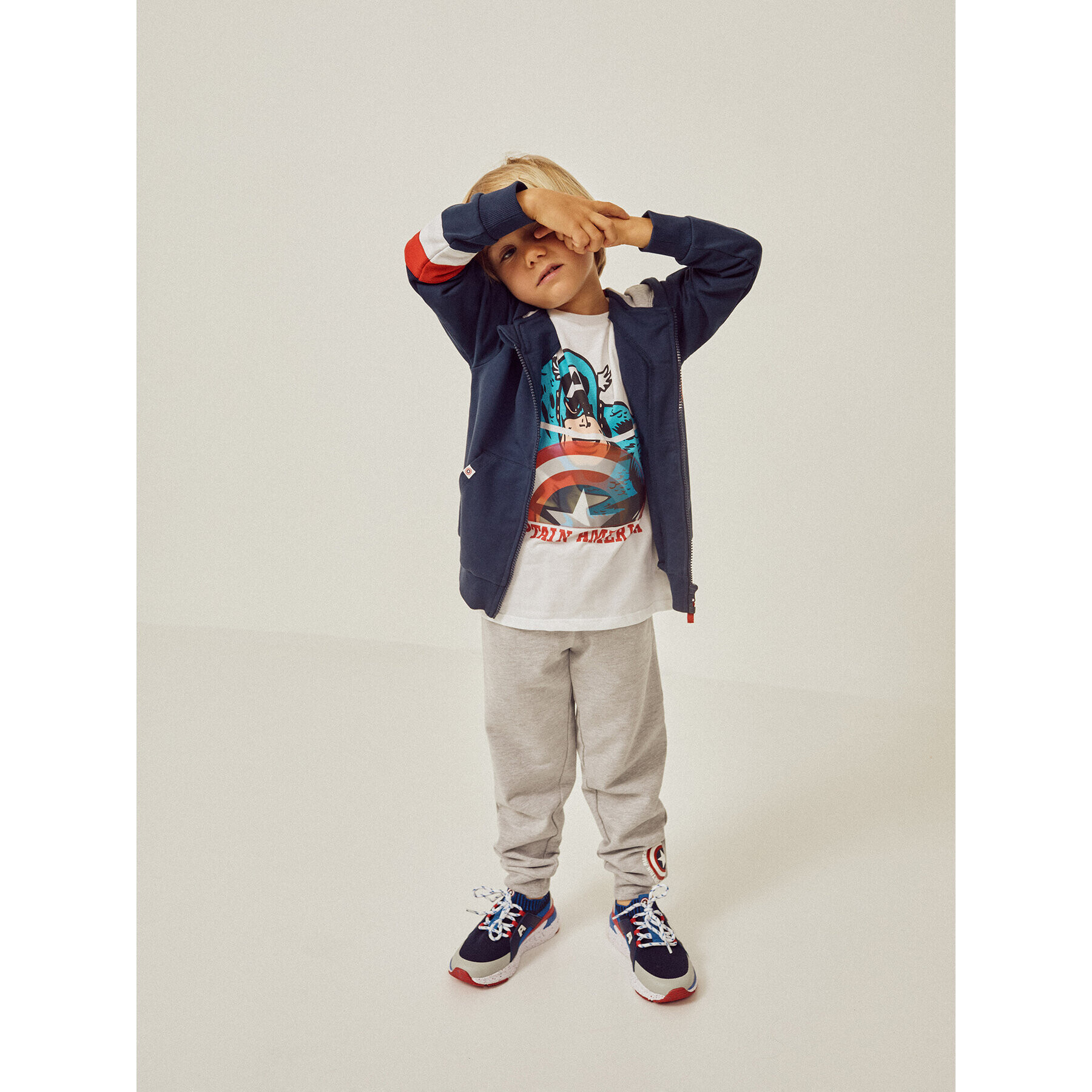 Zippy Долнище анцуг Marvel ZKBAP0401 23015 Сив Regular Fit - Pepit.bg