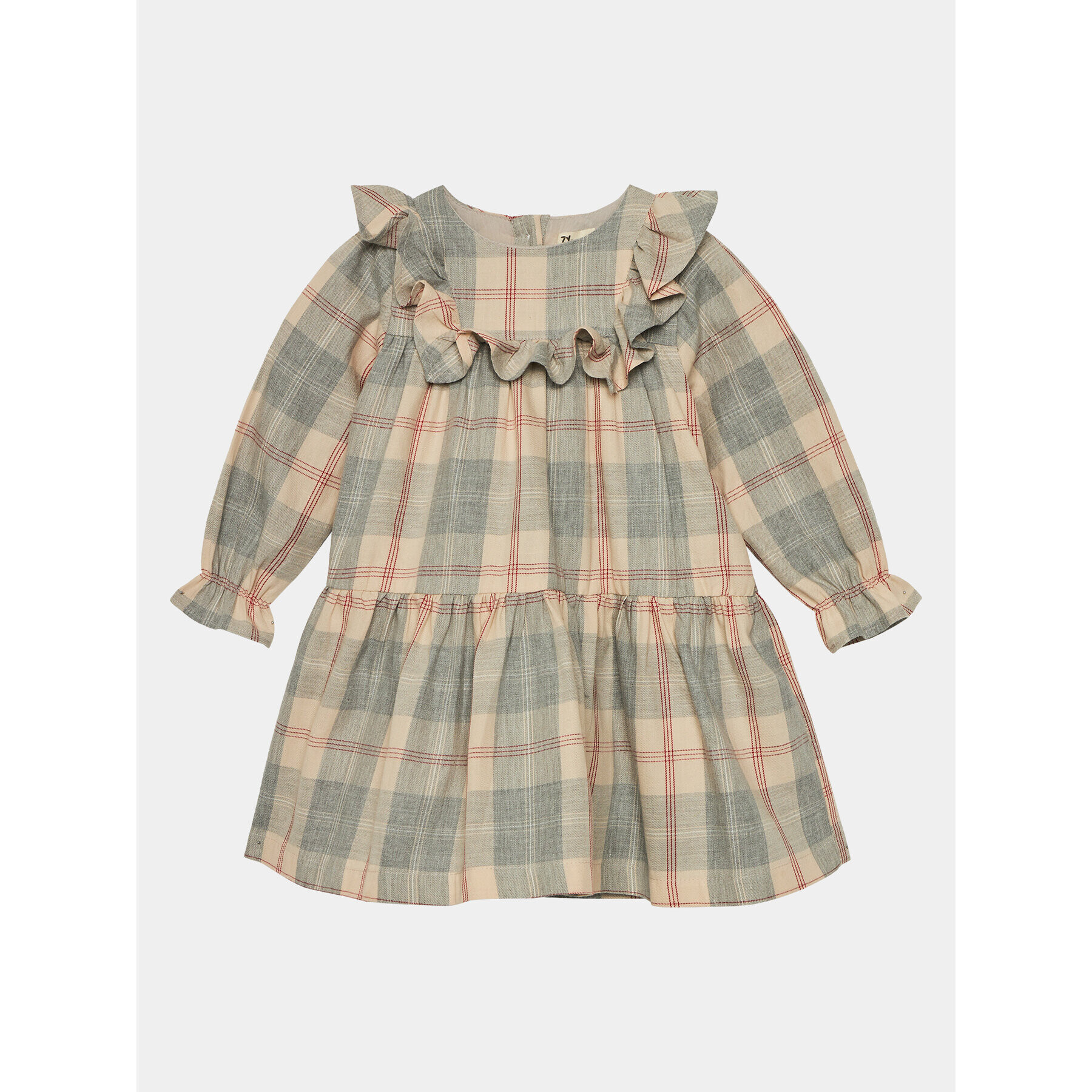 Zippy Ежедневна рокля ZBGAP0501 23079 Сив Regular Fit - Pepit.bg