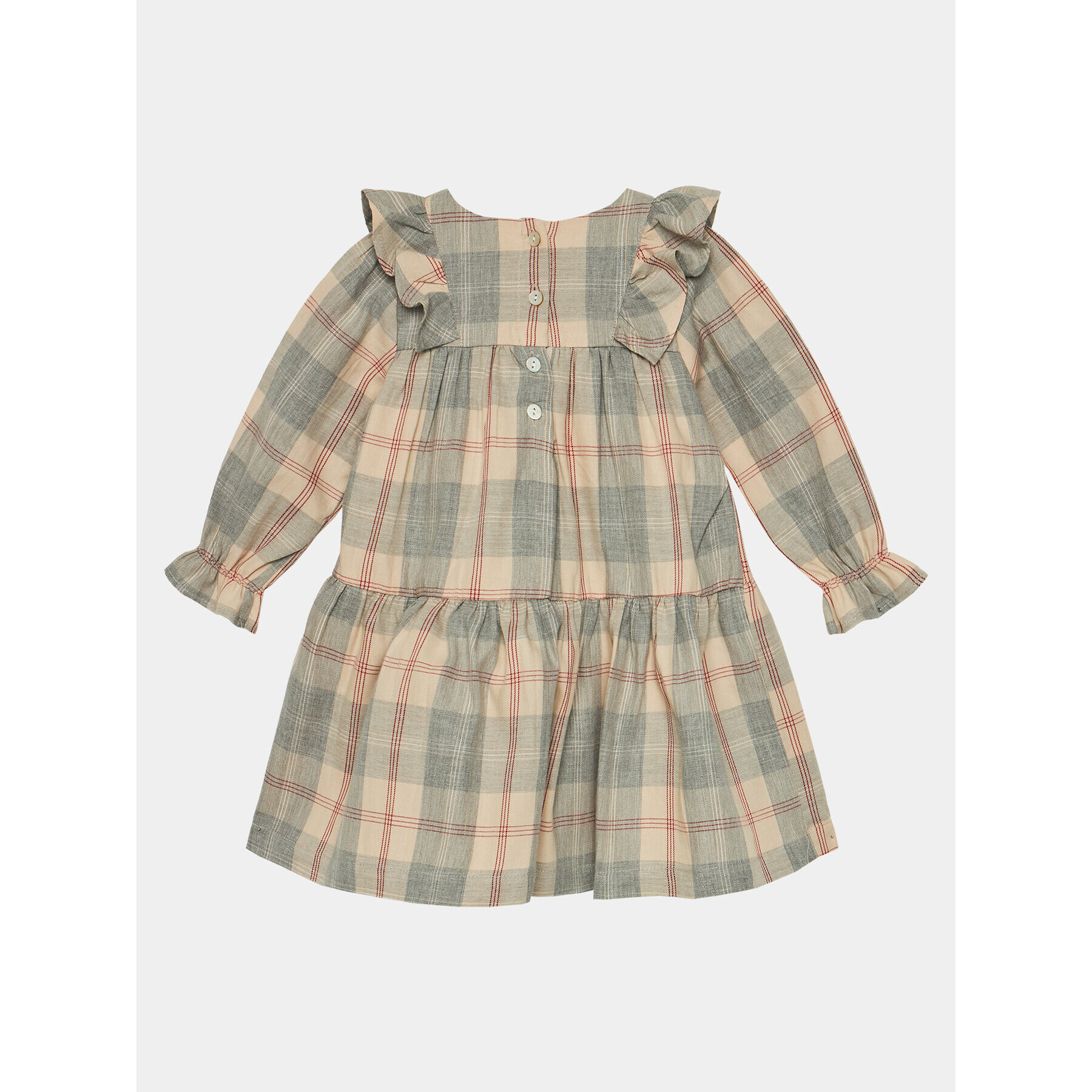 Zippy Ежедневна рокля ZBGAP0501 23079 Сив Regular Fit - Pepit.bg