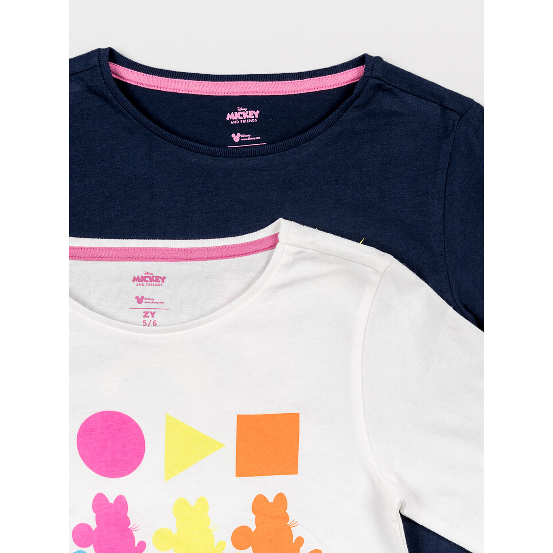 Zippy Комплект 2 блузи Myszka Minnie 226-1914ZT Цветен Regular Fit - Pepit.bg