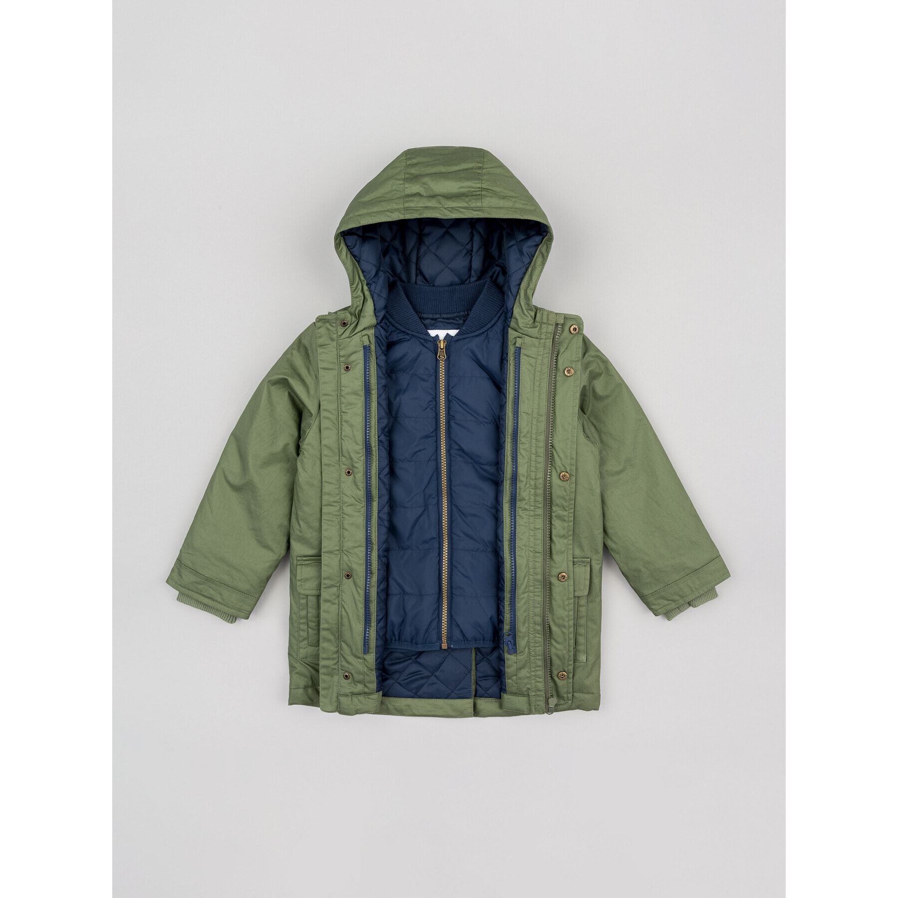 Zippy Парка ZKBAP0101 23014 Зелен Regular Fit - Pepit.bg