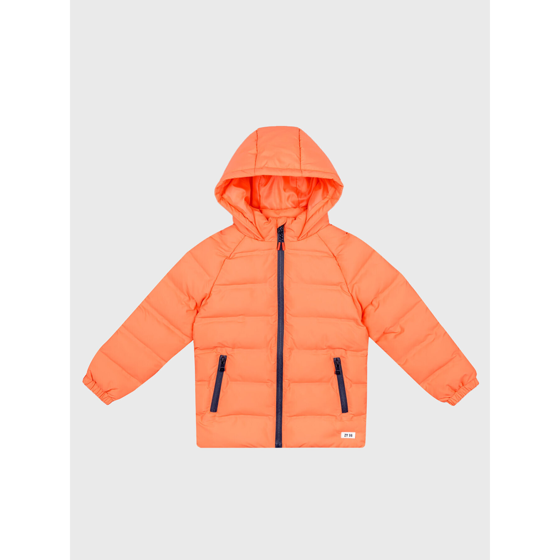 Zippy Пухено яке 225-2902ZT Оранжев Regular Fit - Pepit.bg