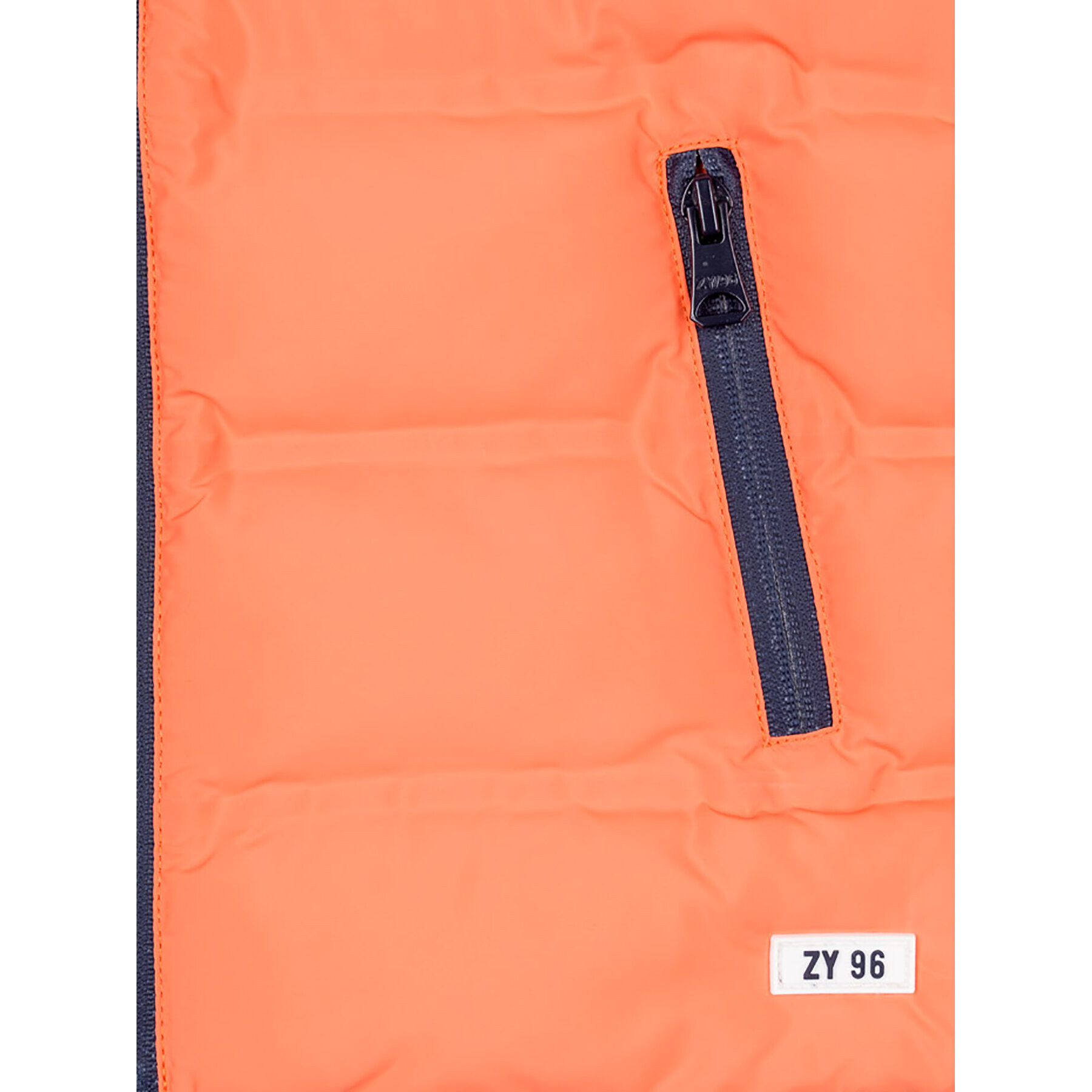 Zippy Пухено яке 225-2902ZT Оранжев Regular Fit - Pepit.bg