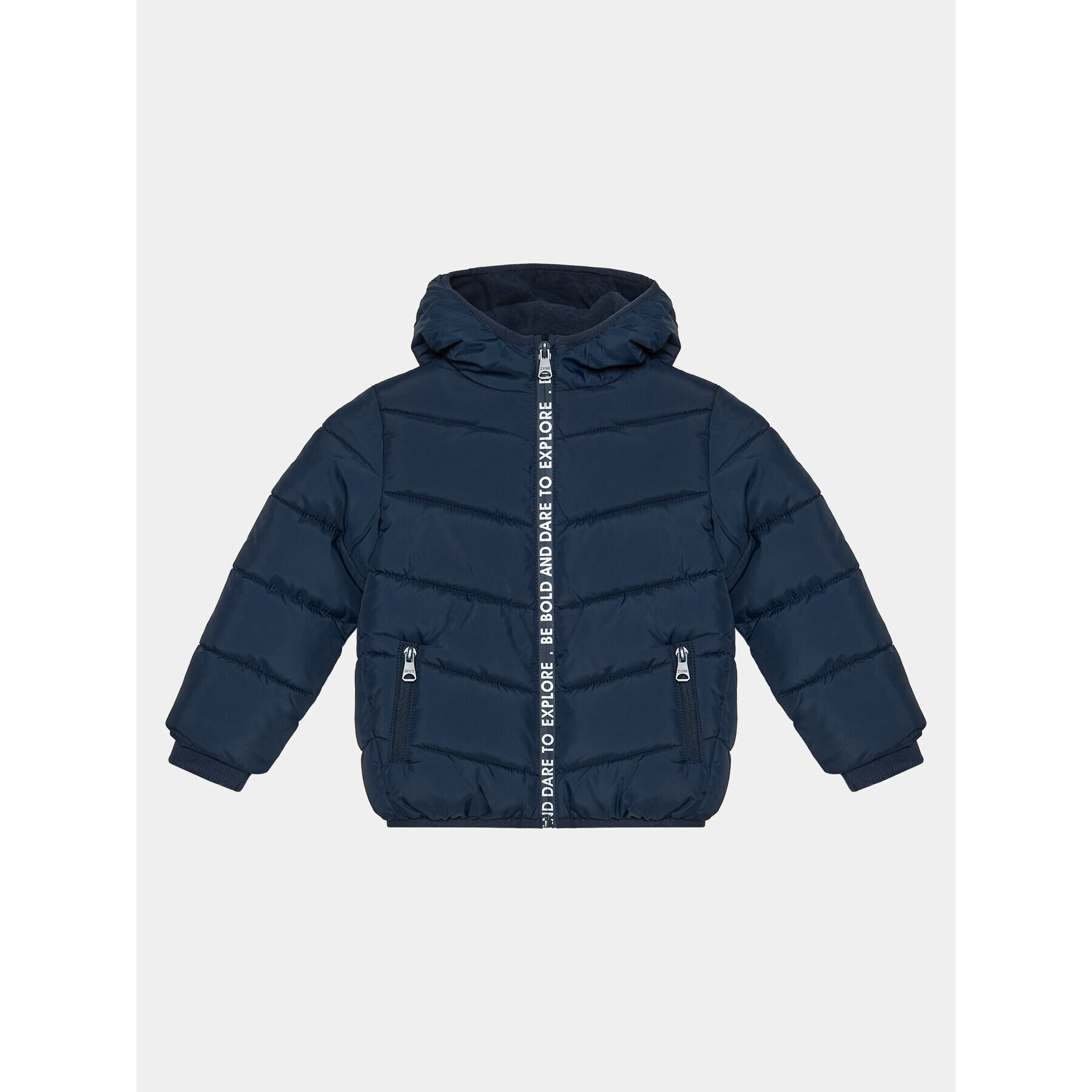 Zippy Пухено яке ZKBAP0101 22011 Тъмносин Regular Fit - Pepit.bg