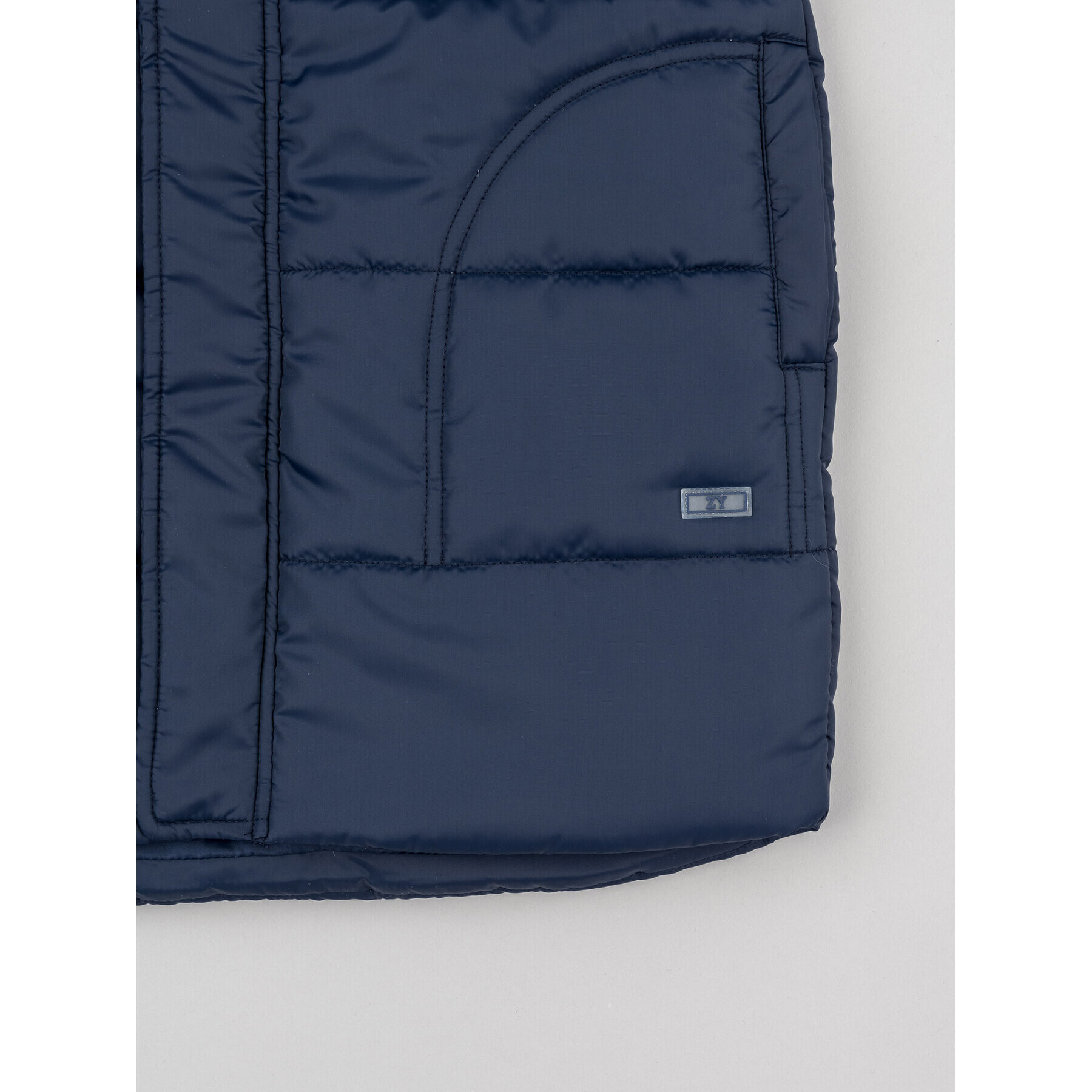 Zippy Пухено яке ZKBAP0101 23021 Тъмносин Regular Fit - Pepit.bg