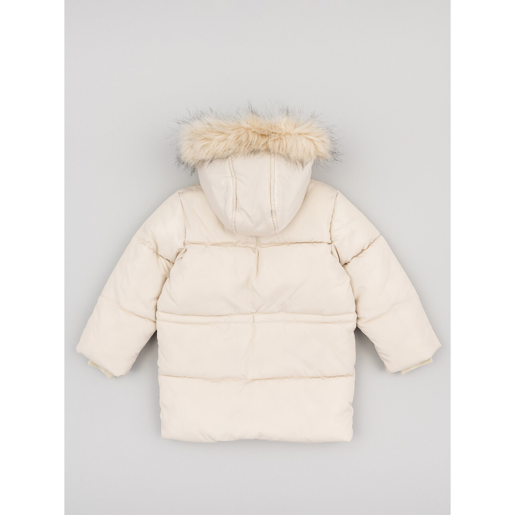 Zippy Пухено яке ZKGAP0101 23012 Бежов Regular Fit - Pepit.bg