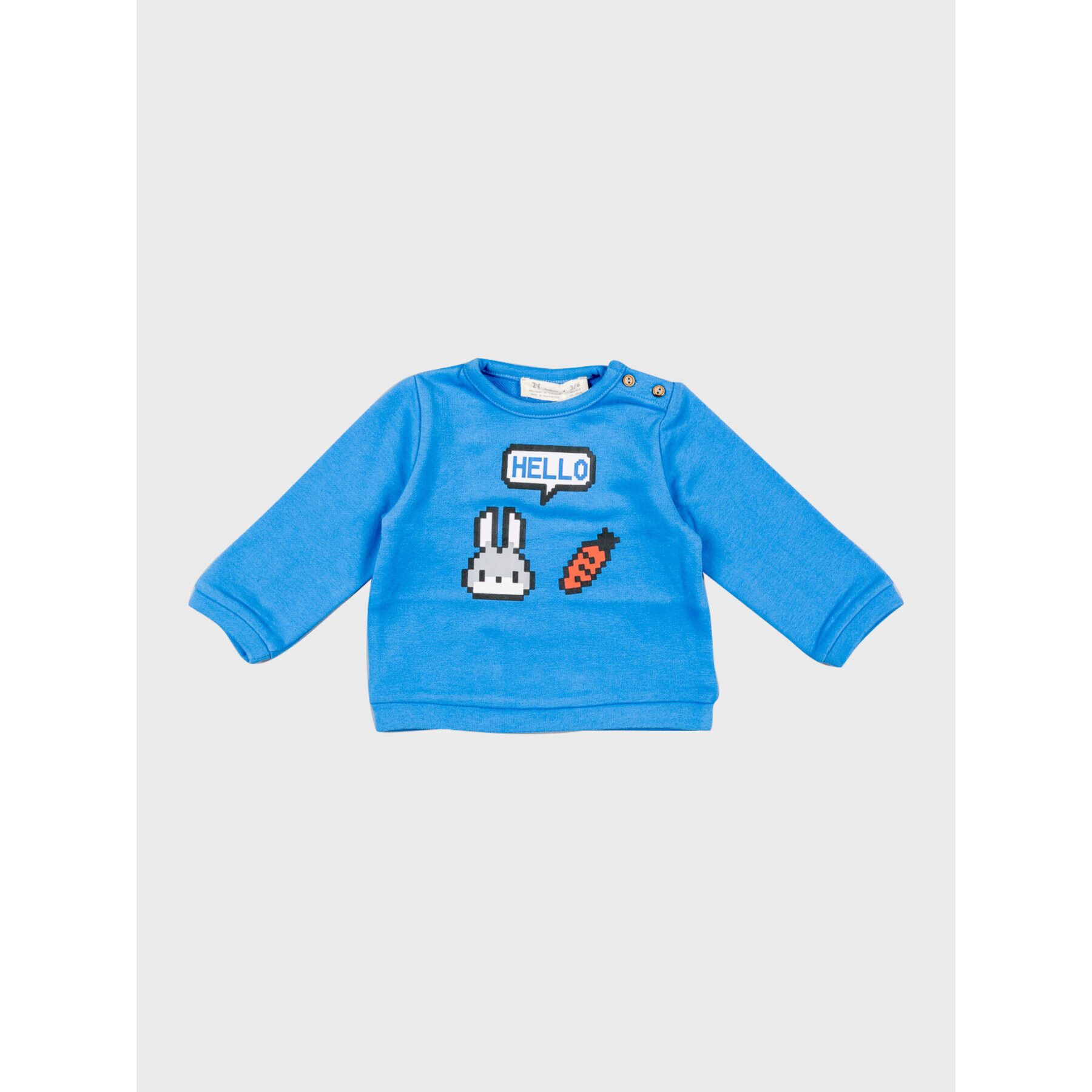 Zippy Суитшърт 22V-6901ZT Син Regular Fit - Pepit.bg