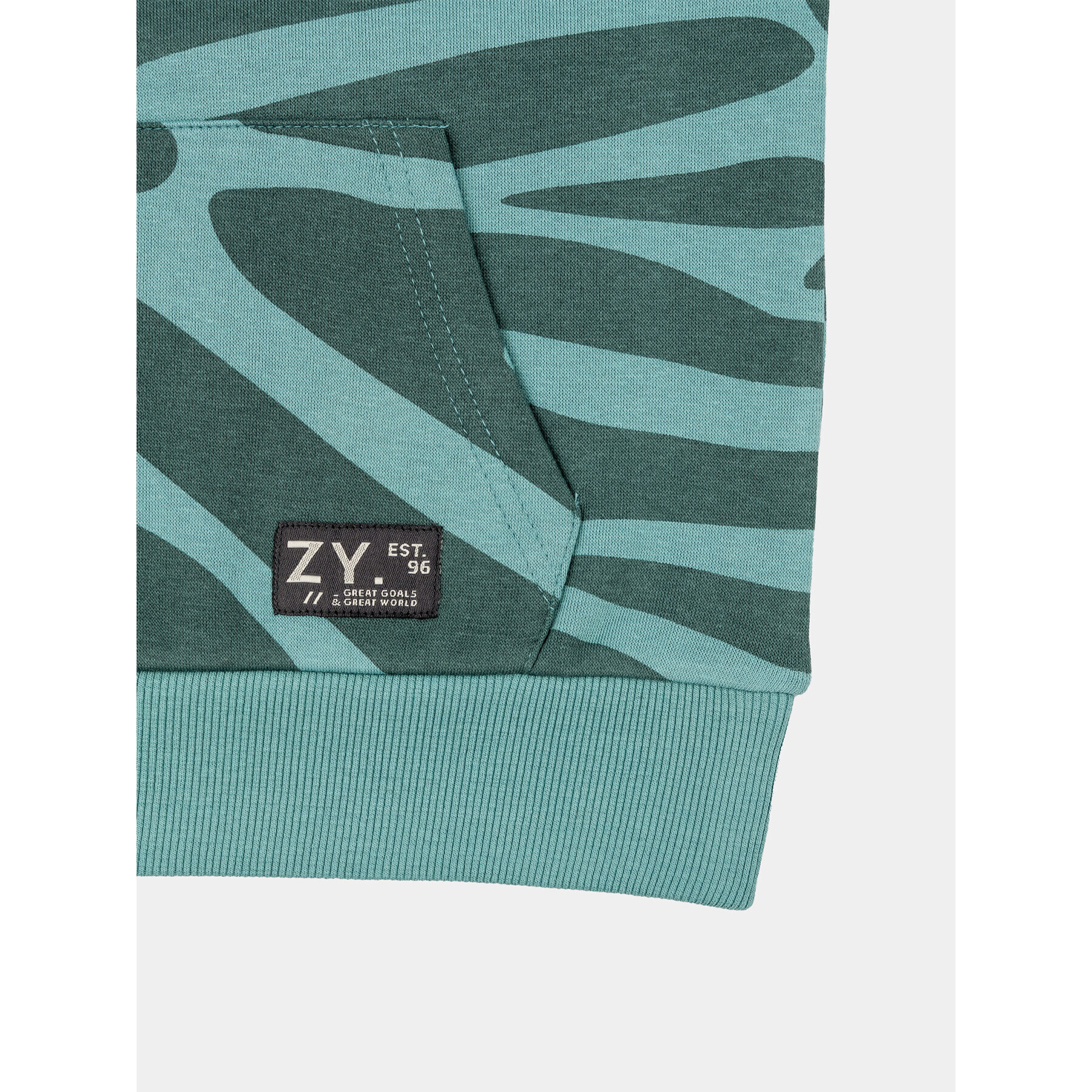 Zippy Суитшърт ZKBAP0202 23051 Зелен Regular Fit - Pepit.bg