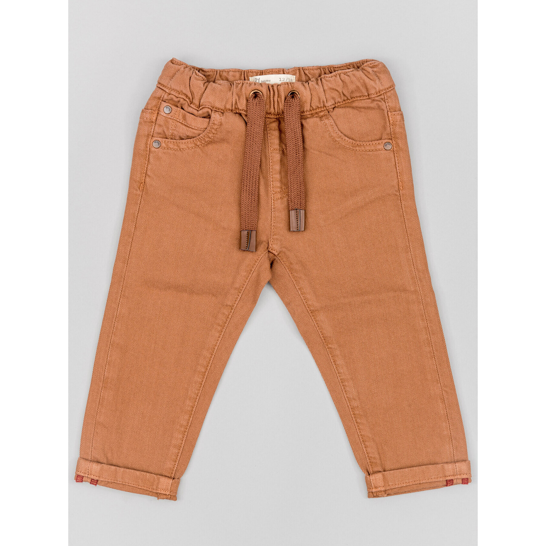Zippy Текстилни панталони ZBBAP0401 23013 Кафяв Regular Fit - Pepit.bg