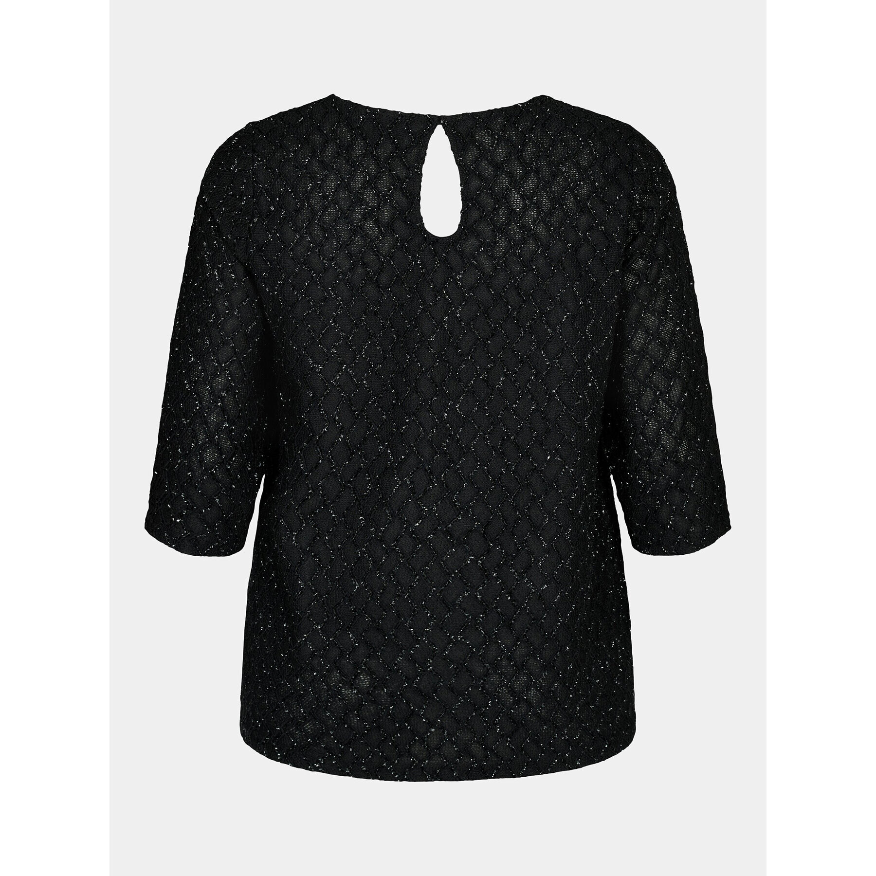 Zizzi Блуза M59212A Черен Regular Fit - Pepit.bg