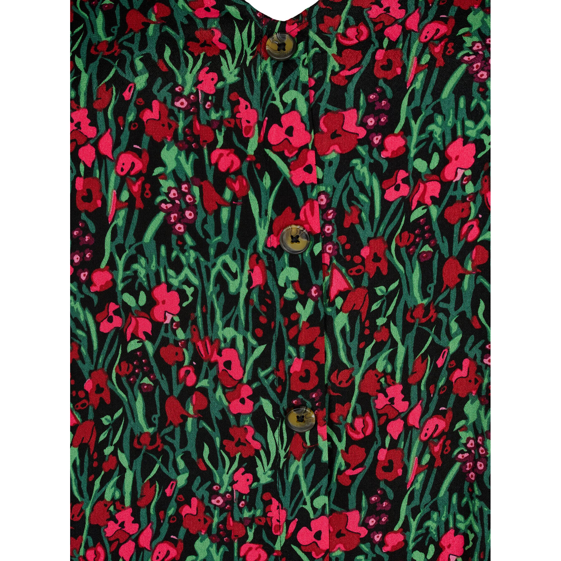 Zizzi Блуза V00040O Черен Loose Fit - Pepit.bg