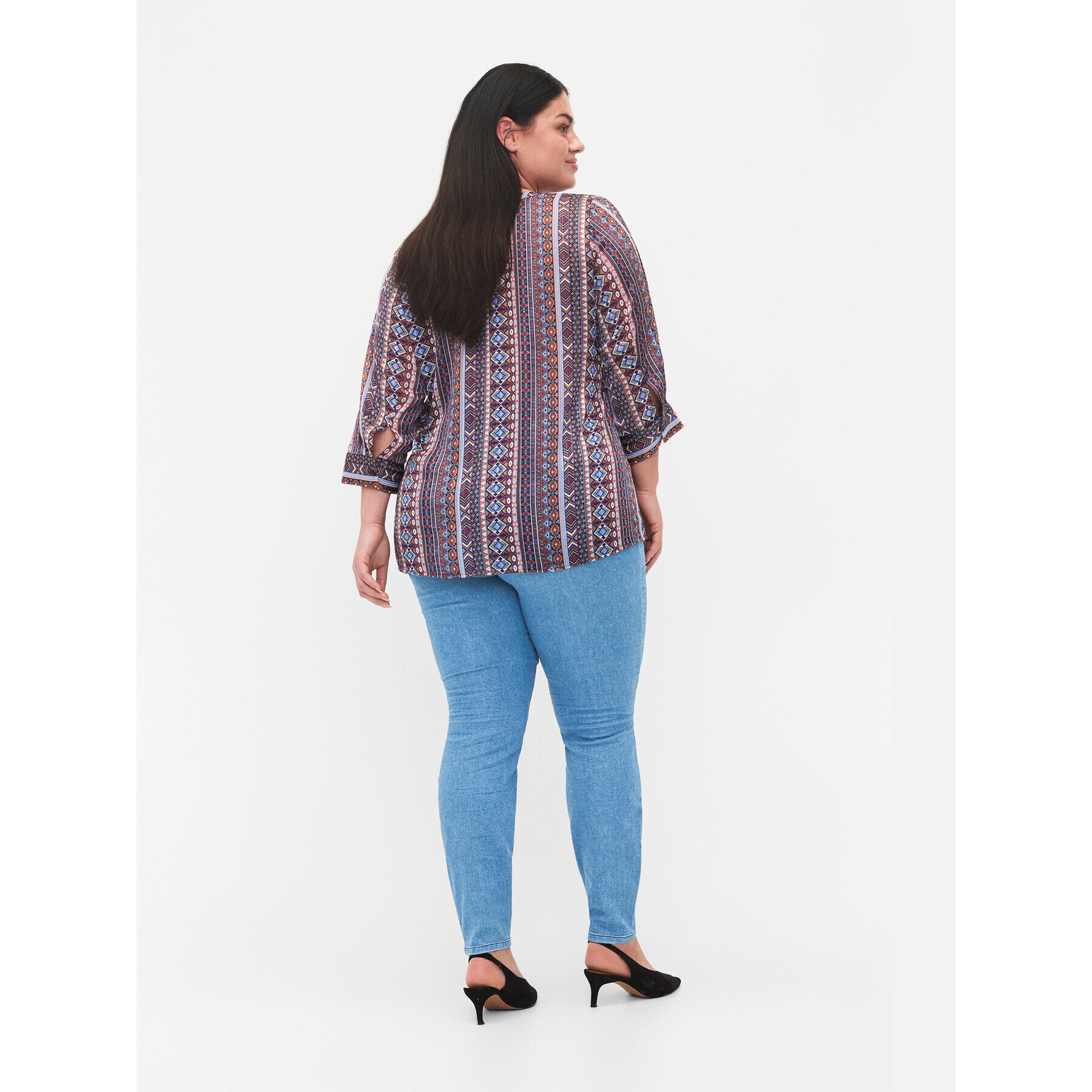 Zizzi Дънки джегингс J20200F Син Slim Fit - Pepit.bg
