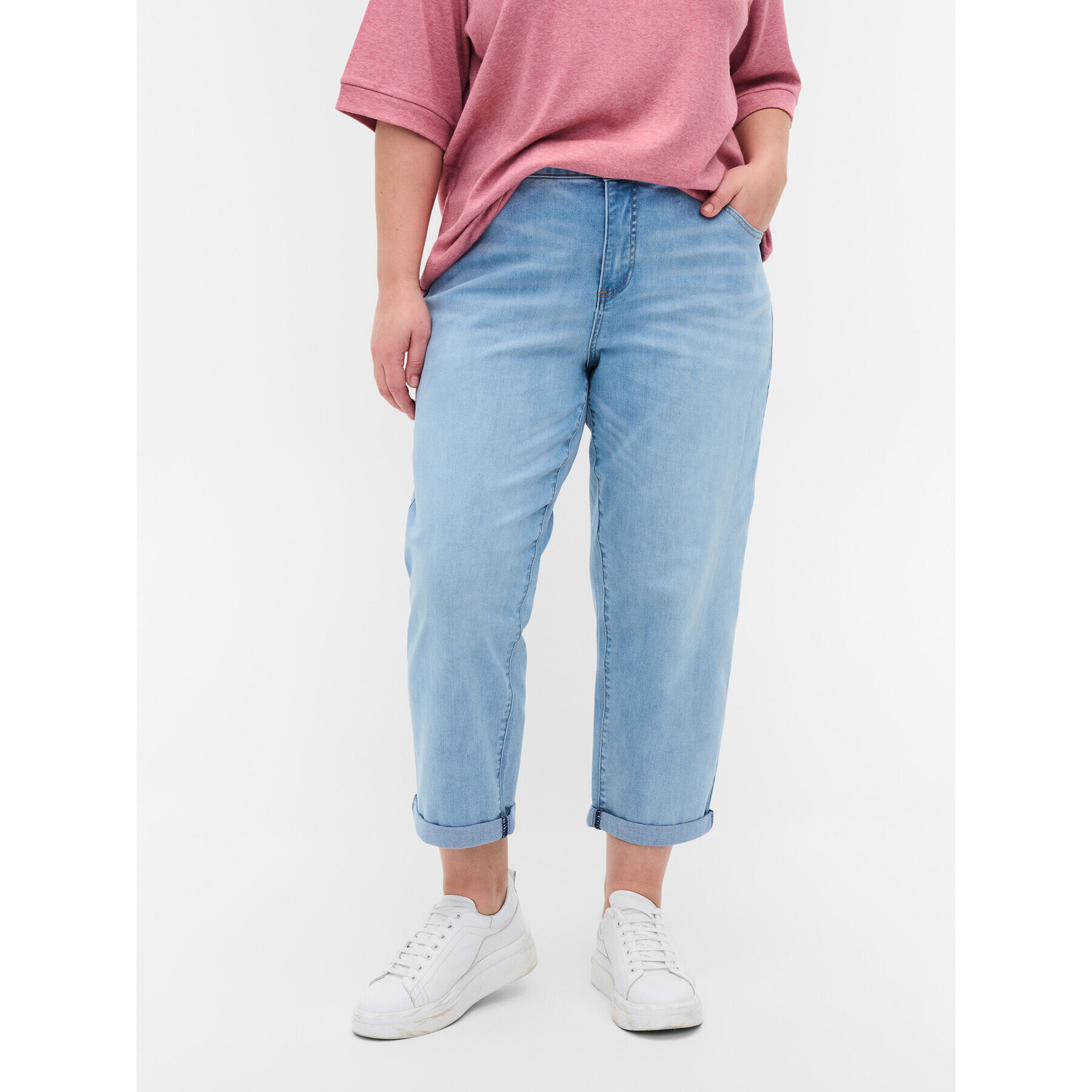 Zizzi Дънки J10653A Син Loose Fit - Pepit.bg