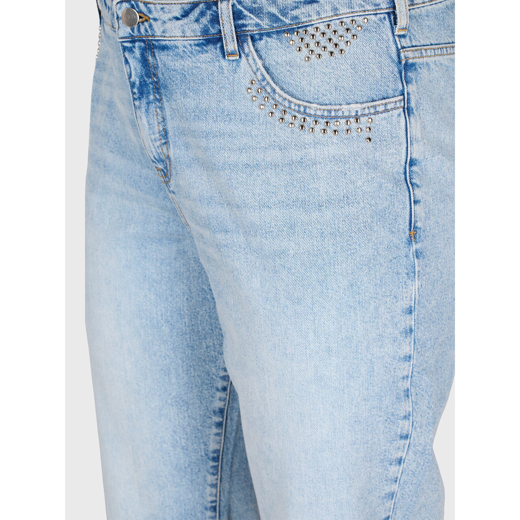 Zizzi Дънки J10952A Син Straight Fit - Pepit.bg