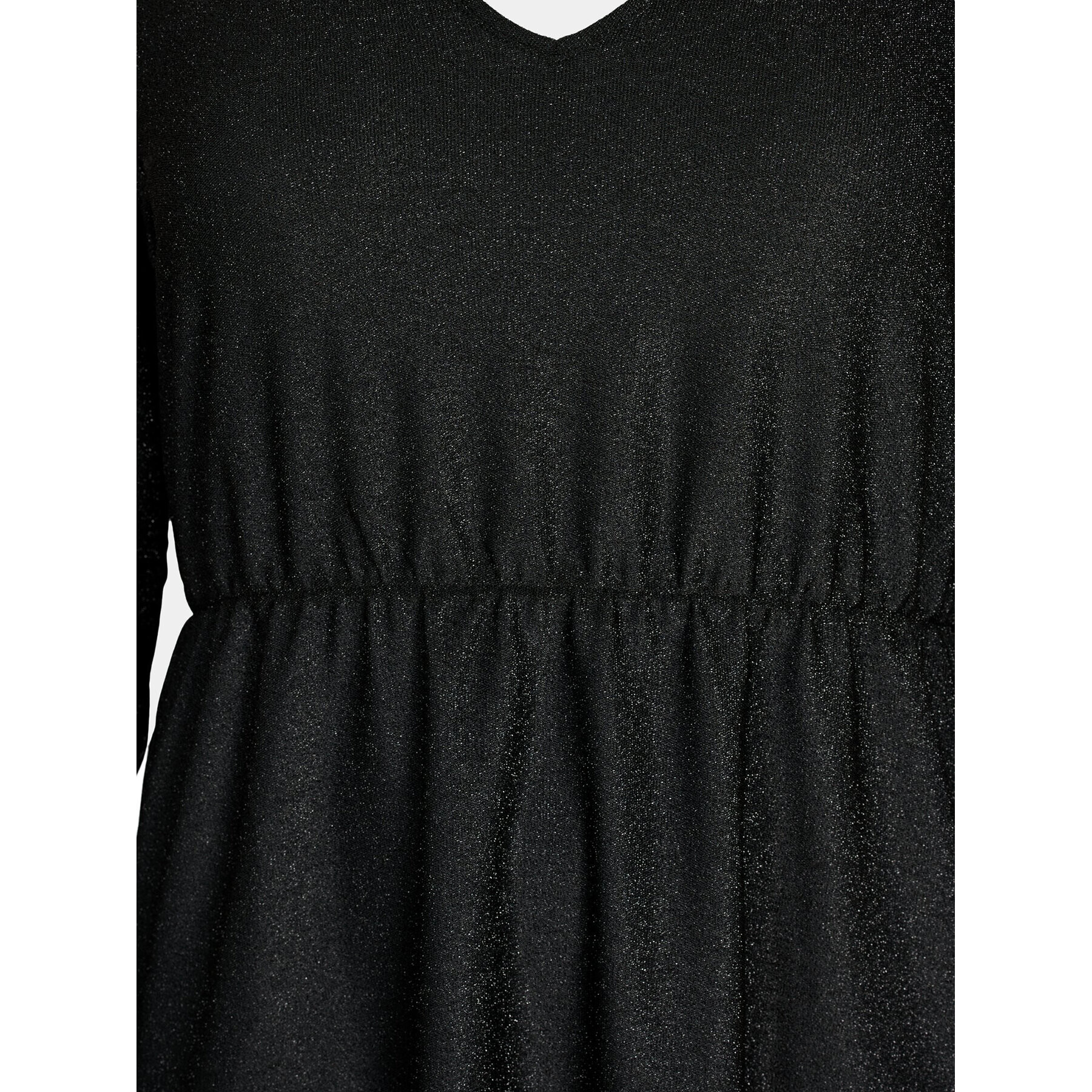 Zizzi Ежедневна рокля CA02376F Черен Regular Fit - Pepit.bg