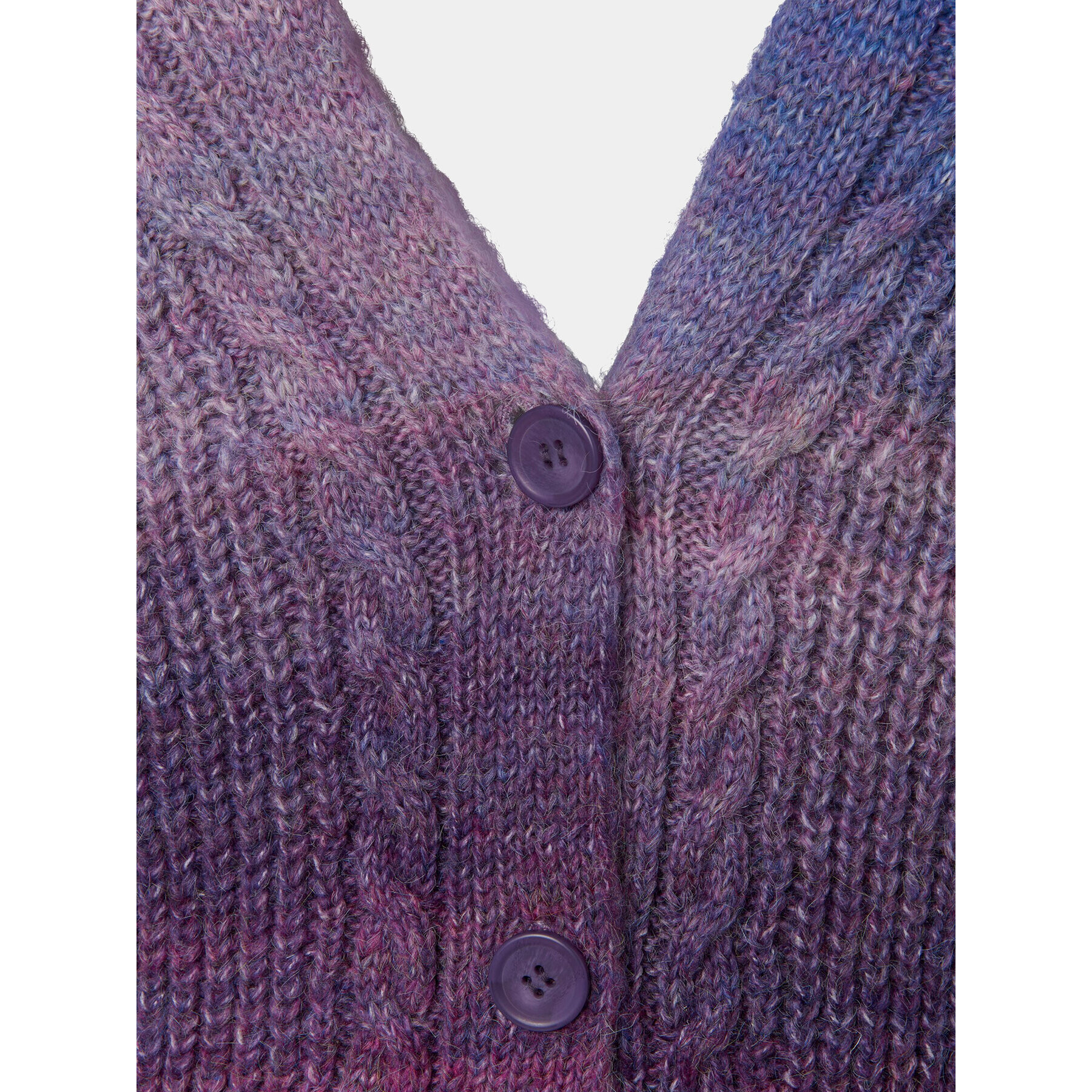 Zizzi Кардиган M61214A Виолетов Regular Fit - Pepit.bg