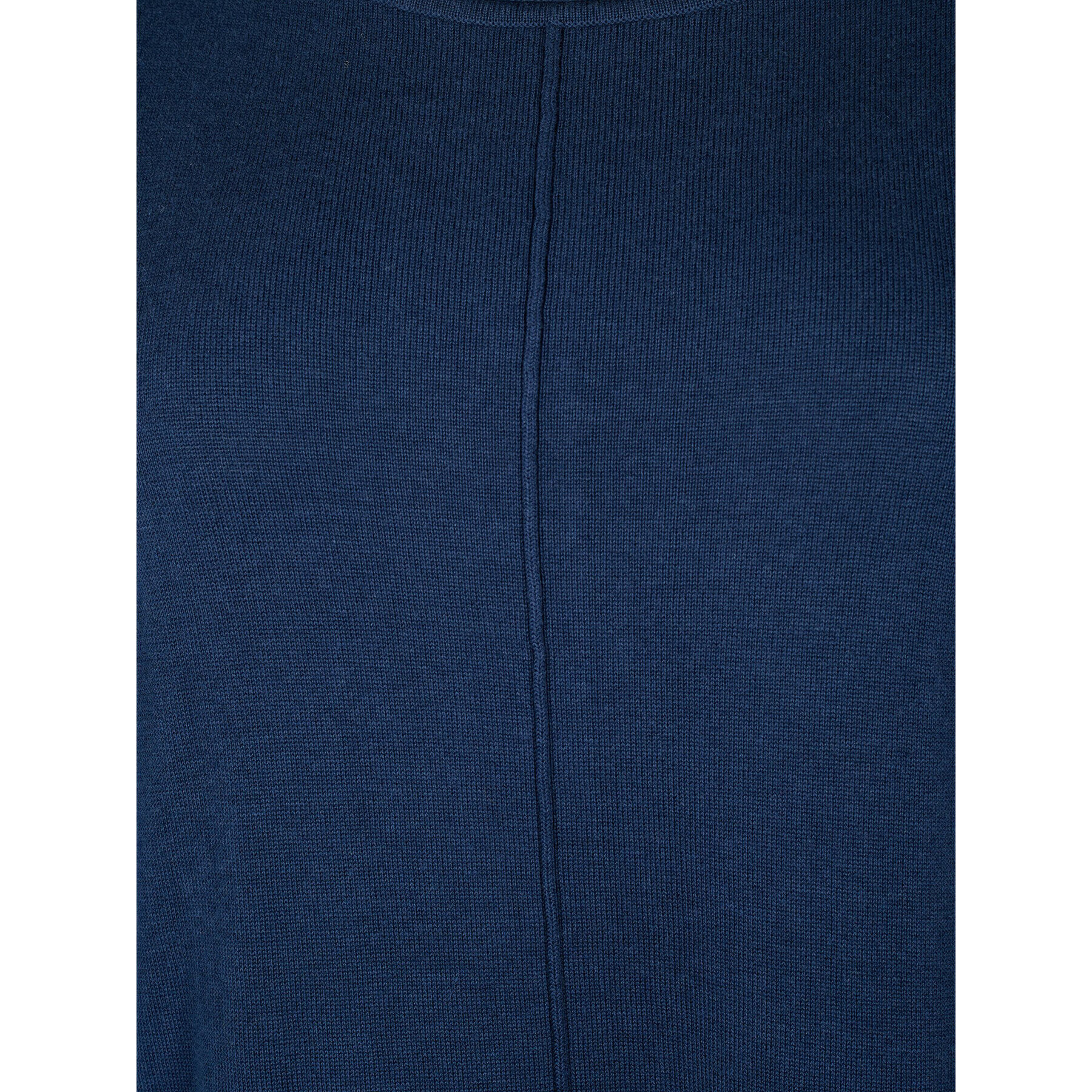 Zizzi Плетена рокля M61194B Тъмносин Regular Fit - Pepit.bg