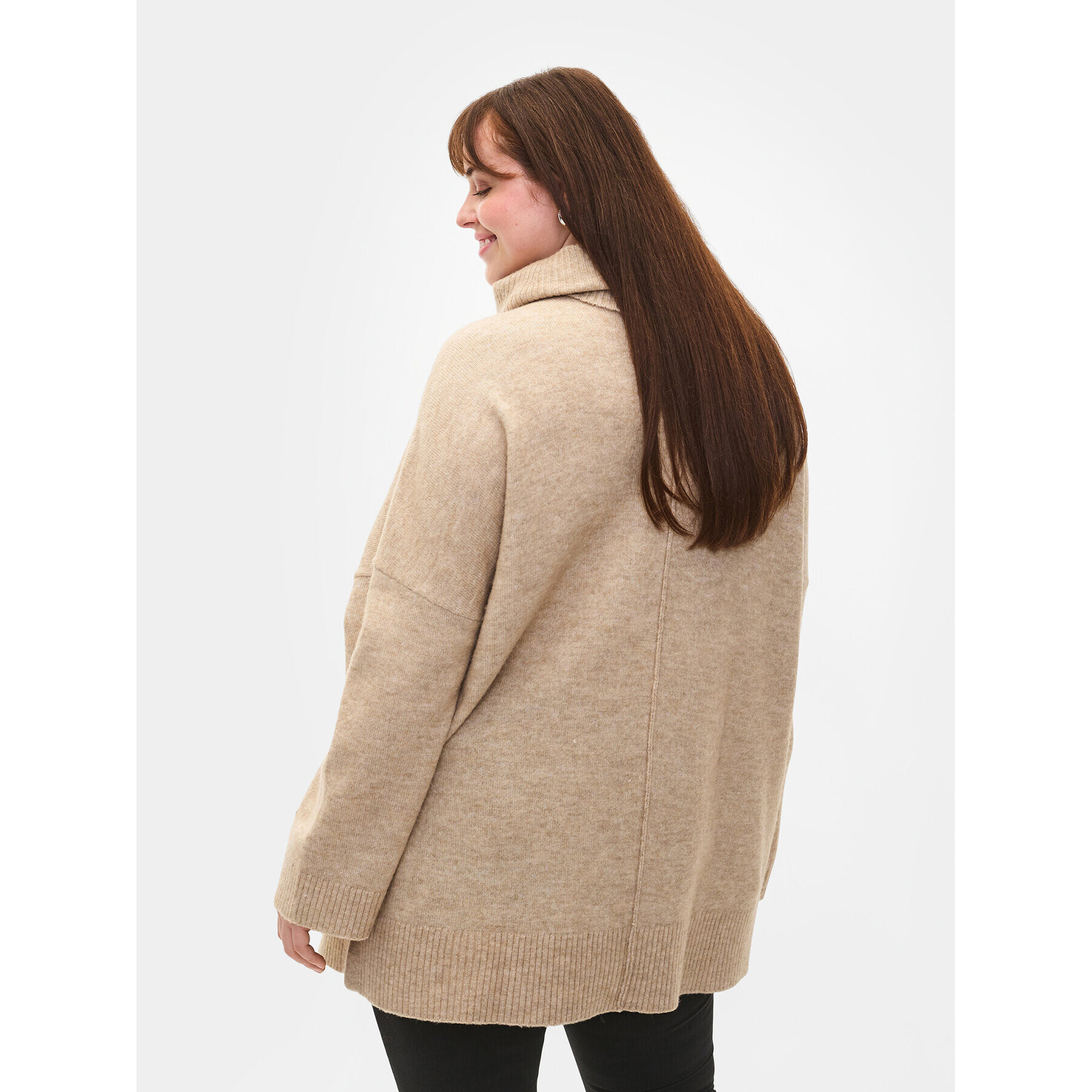 Zizzi Поло CA61101B Бежов Relaxed Fit - Pepit.bg