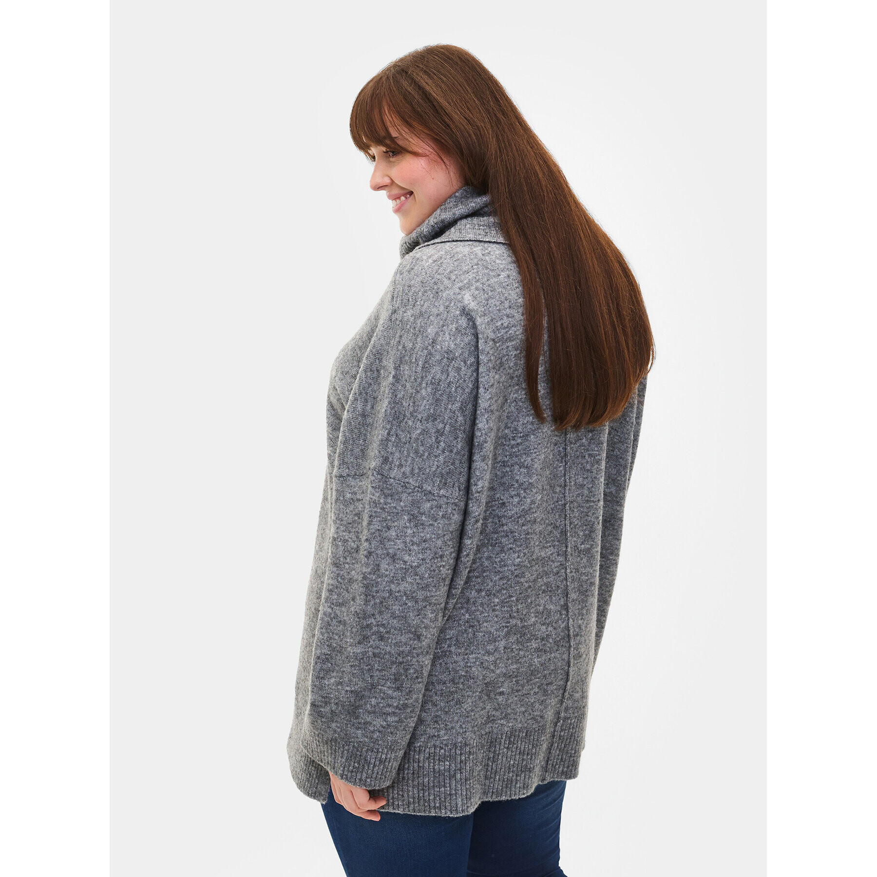 Zizzi Поло CA61101B Сив Relaxed Fit - Pepit.bg