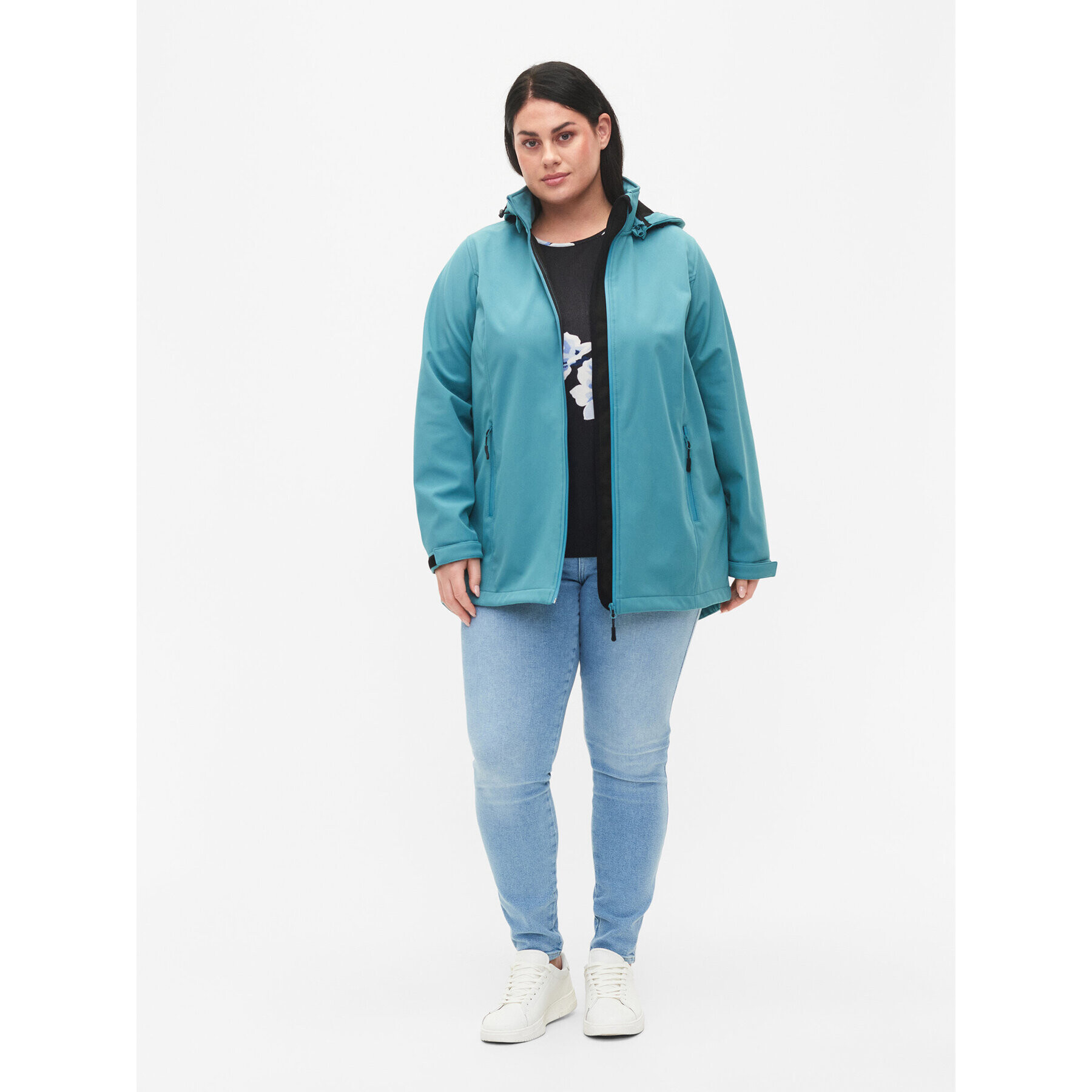 Zizzi Преходно яке CA61168B Син Regular Fit - Pepit.bg