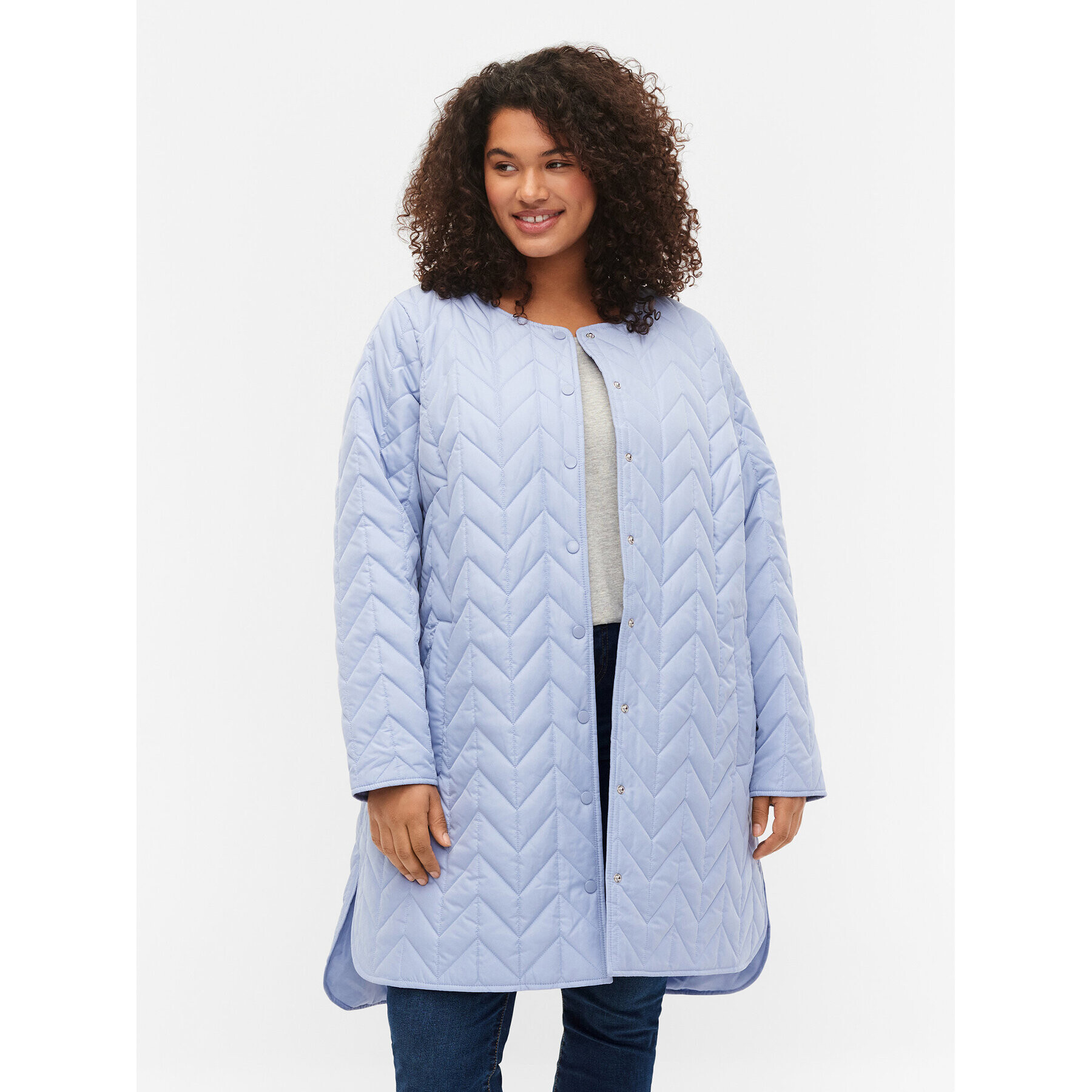 Zizzi Преходно яке M61127B Син Regular Fit - Pepit.bg