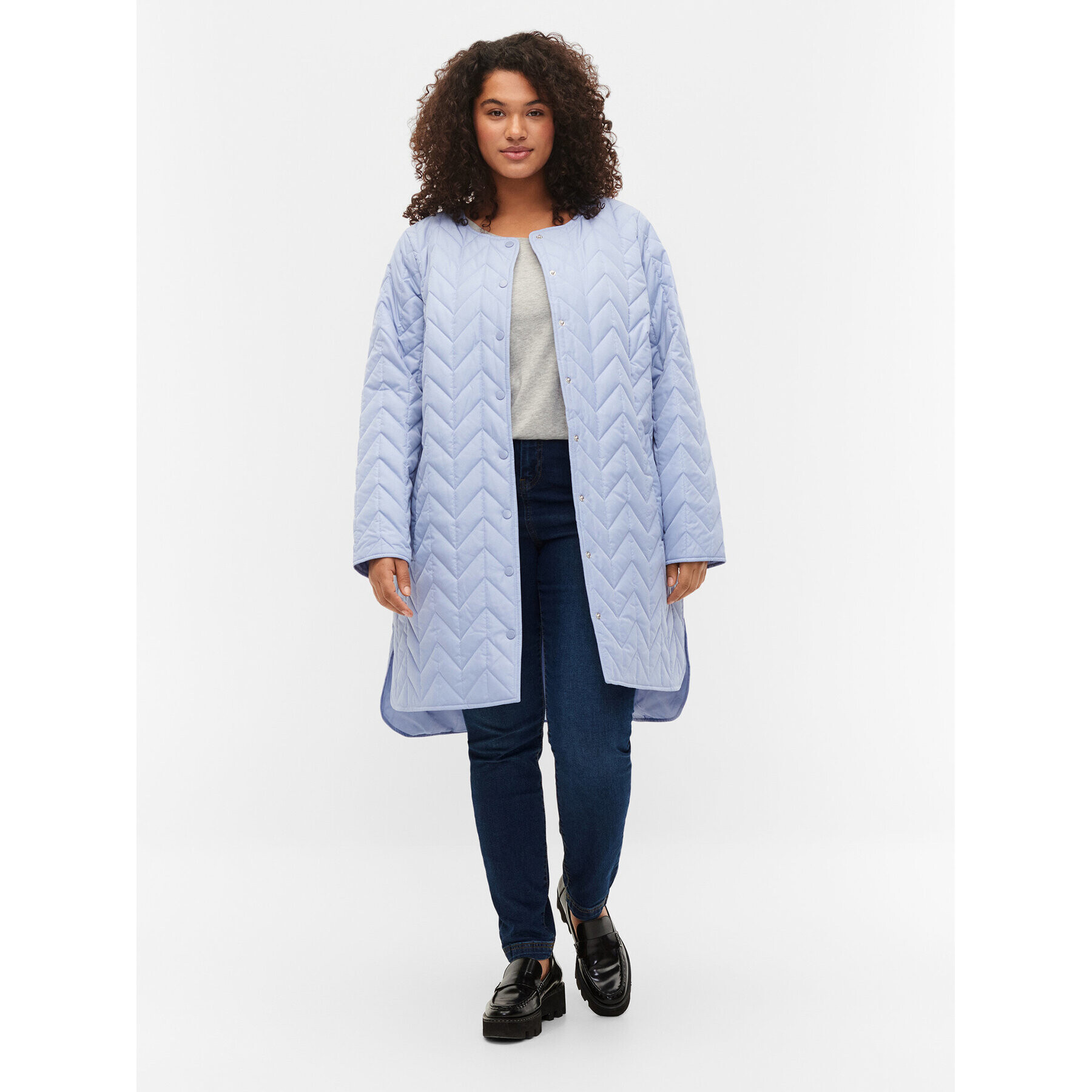Zizzi Преходно яке M61127B Син Regular Fit - Pepit.bg