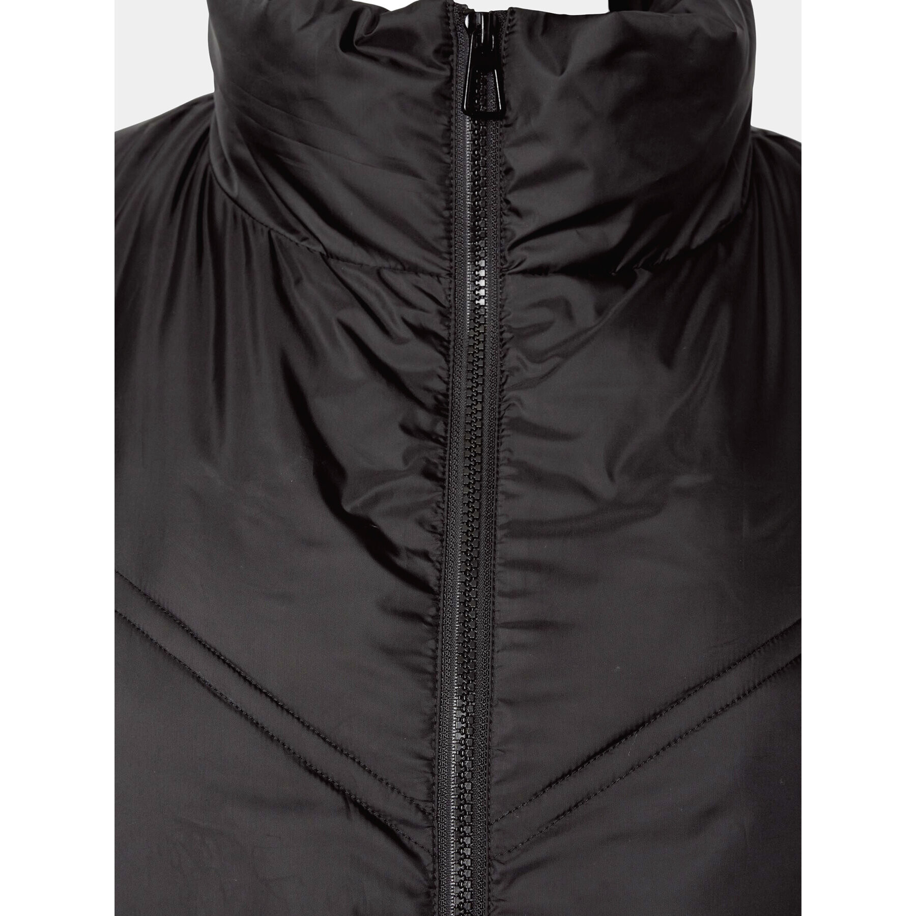 Zizzi Пухено яке CA61229A Черен Regular Fit - Pepit.bg