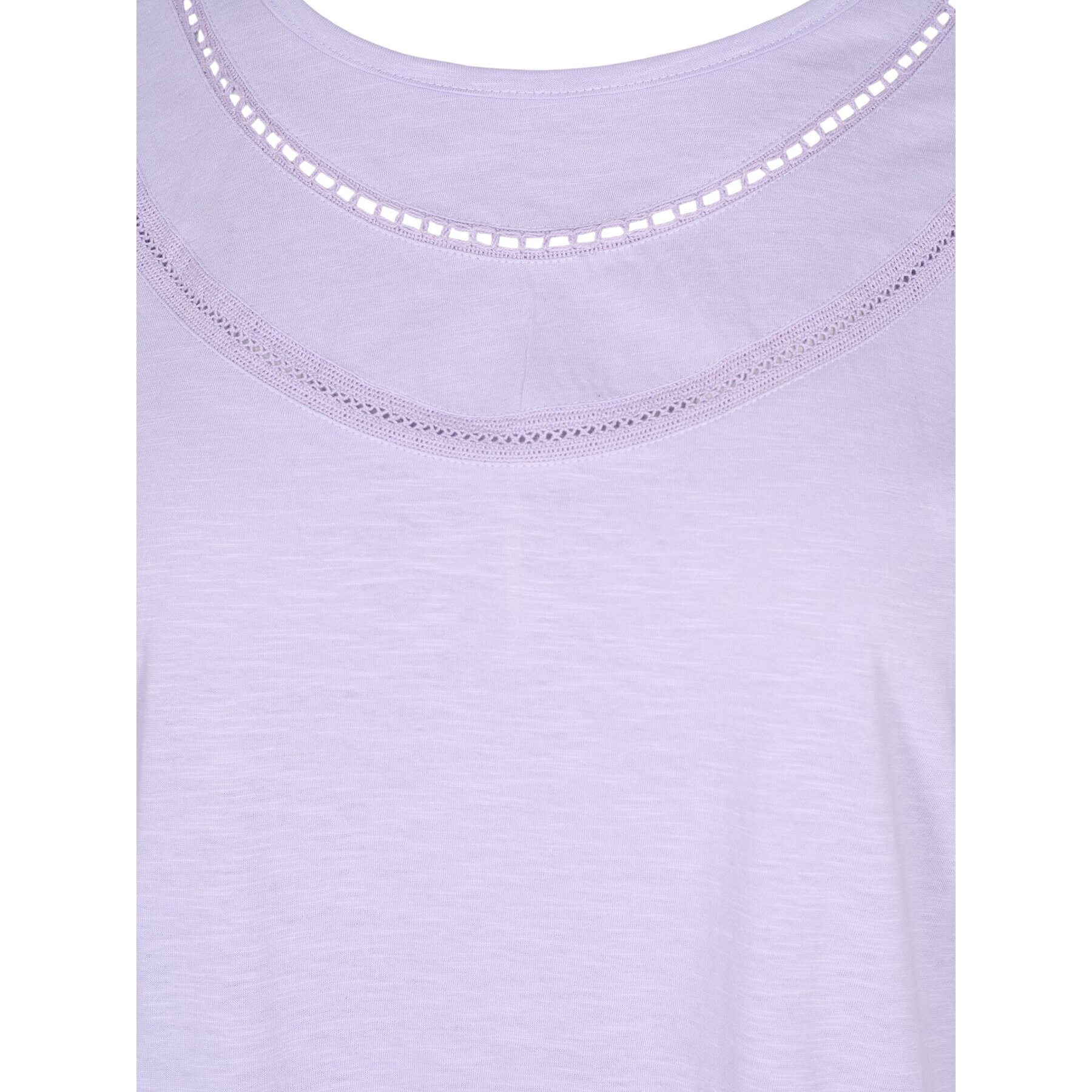 Zizzi Тишърт V50220A Виолетов Regular Fit - Pepit.bg