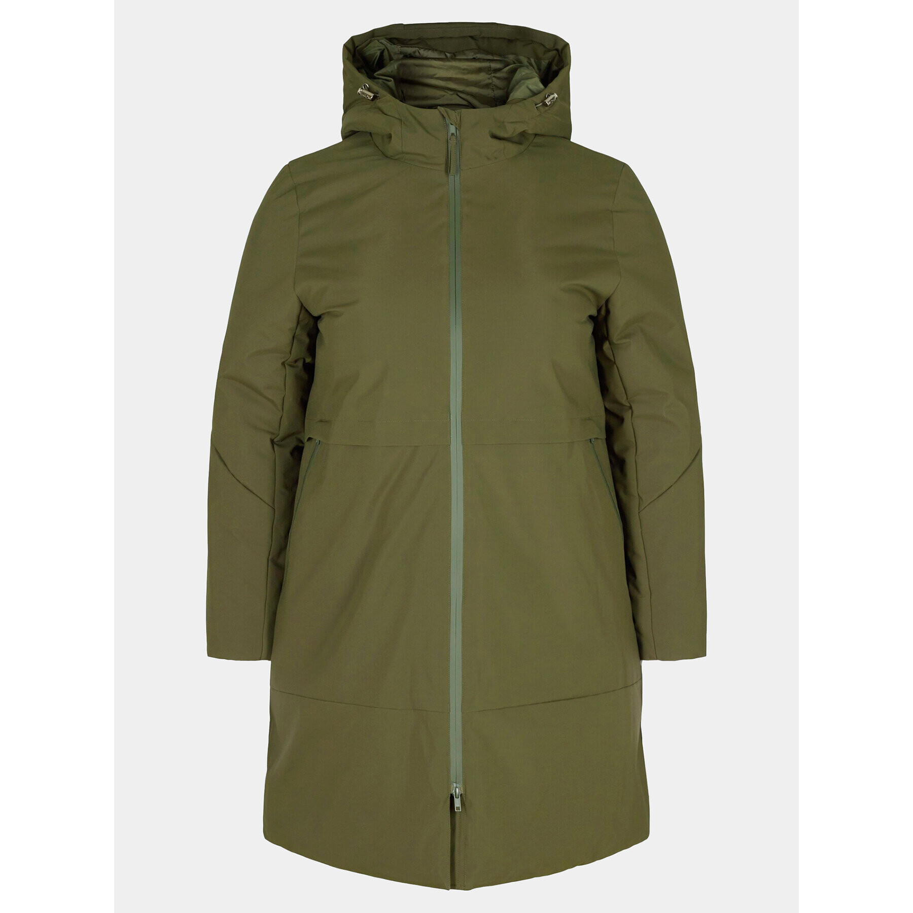 Zizzi Зимно яке CA52812B Зелен Regular Fit - Pepit.bg