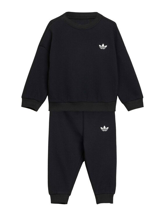 adidas Анцуг Loose Waffle Sweat Jogger Set KT1799 Regular Fit