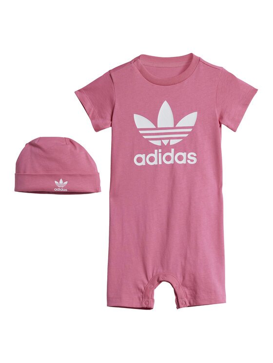 adidas Бебешки гащеризон без стъпала Gift Set JY1134