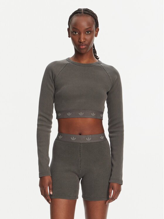 adidas Блуза Ribbed JD0014 Slim Fit