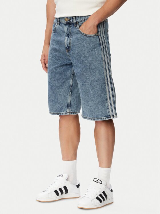 adidas Дънково яке Firebird Adicolor KS4971 Loose Fit