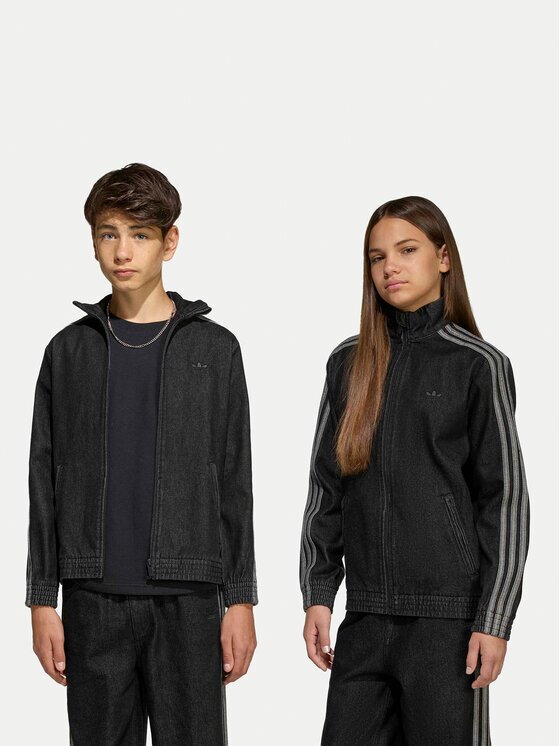 adidas Дънково яке Firebird KE2965 Loose Fit