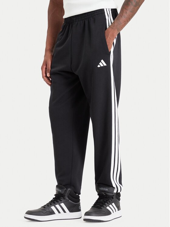 adidas Долнище анцуг Essentials 3-Stripes French Terry KY6533 Regular Fit